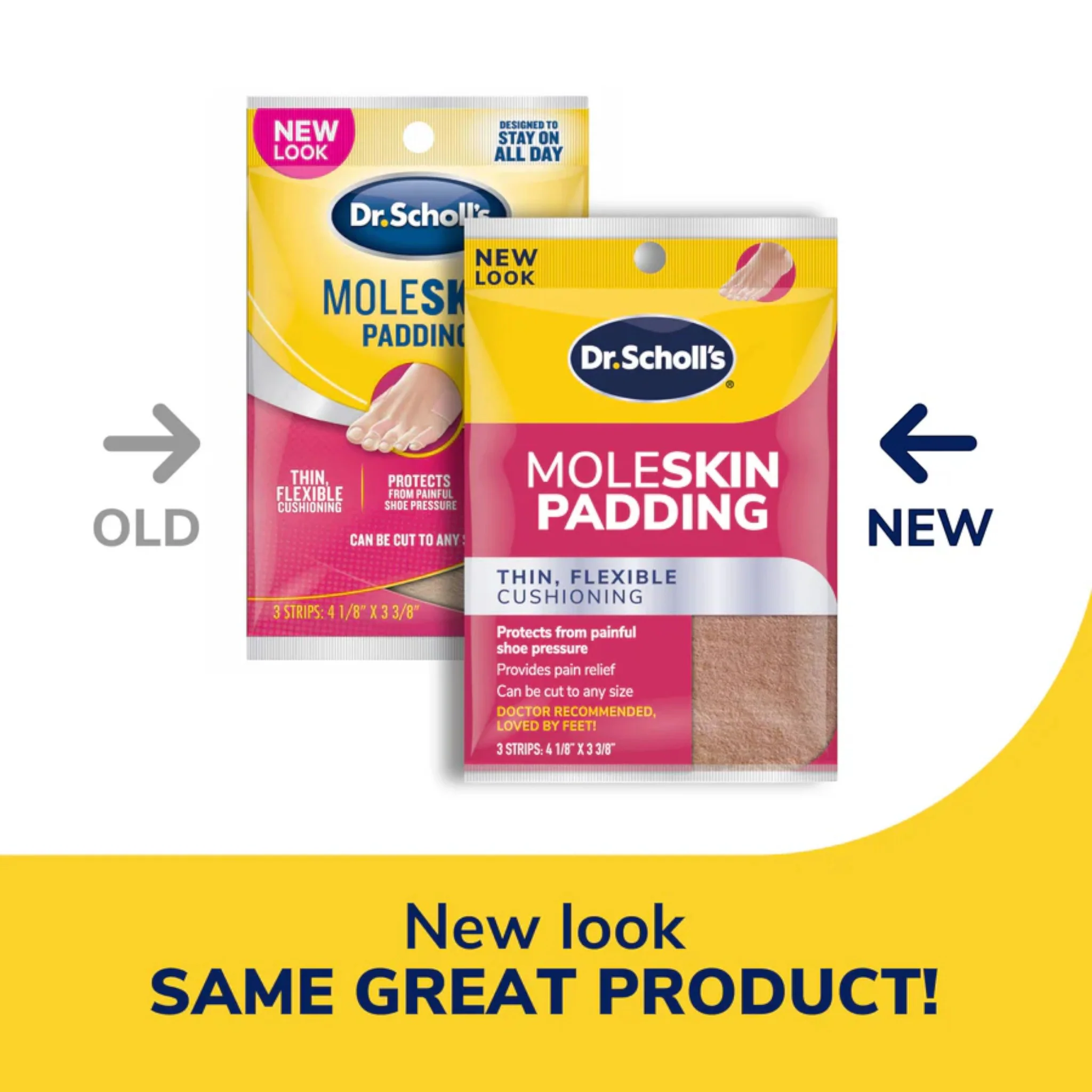Dr Scholl's Moleskin Padding 3 Pack - Image 3