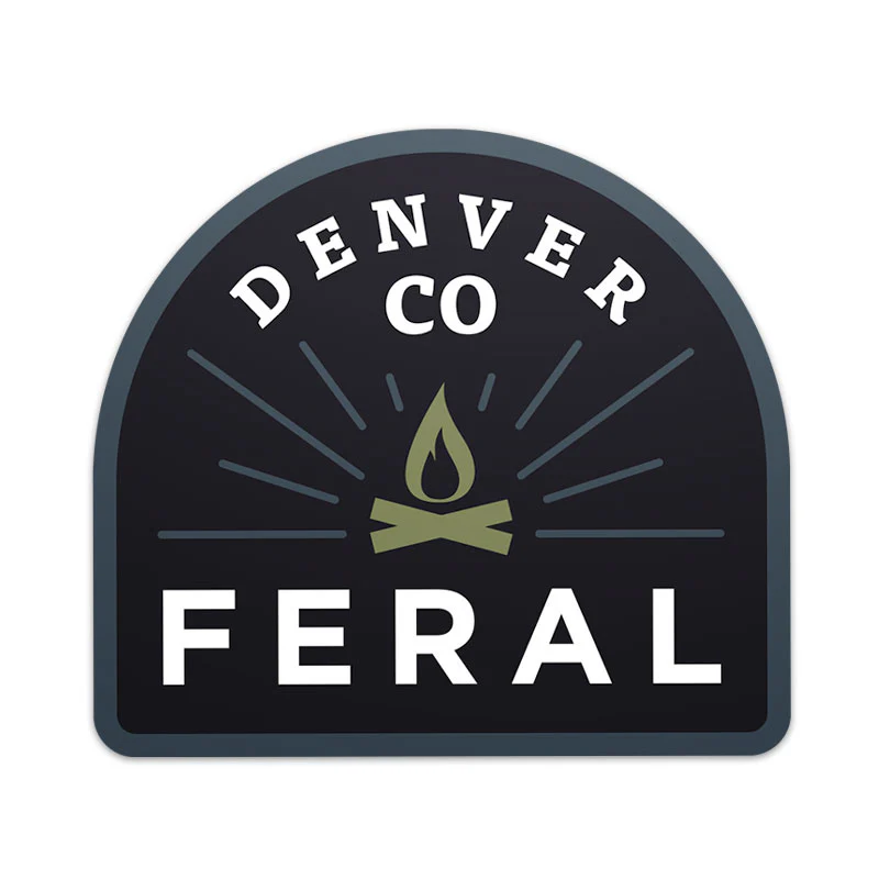 FERAL Campfire Magnet