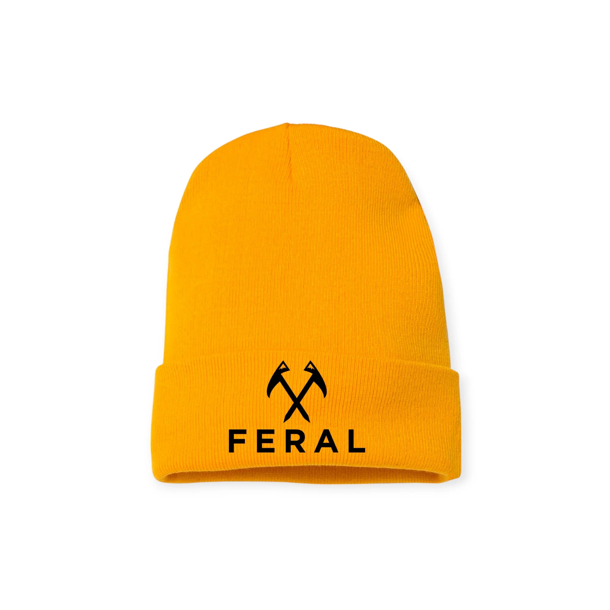 FERAL Classic Cuffed Logo Beanie - Image 11