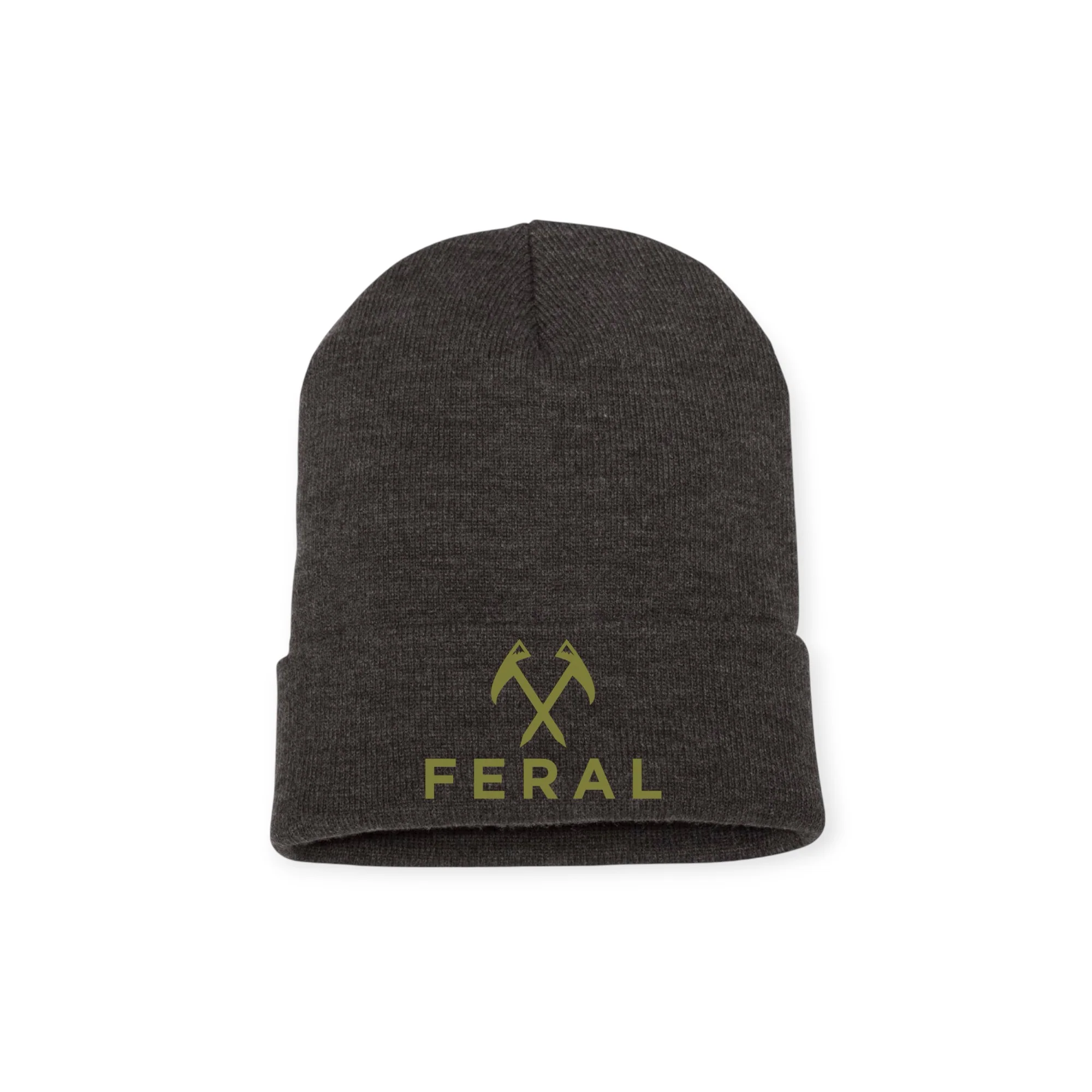 FERAL Classic Cuffed Logo Beanie - Image 3