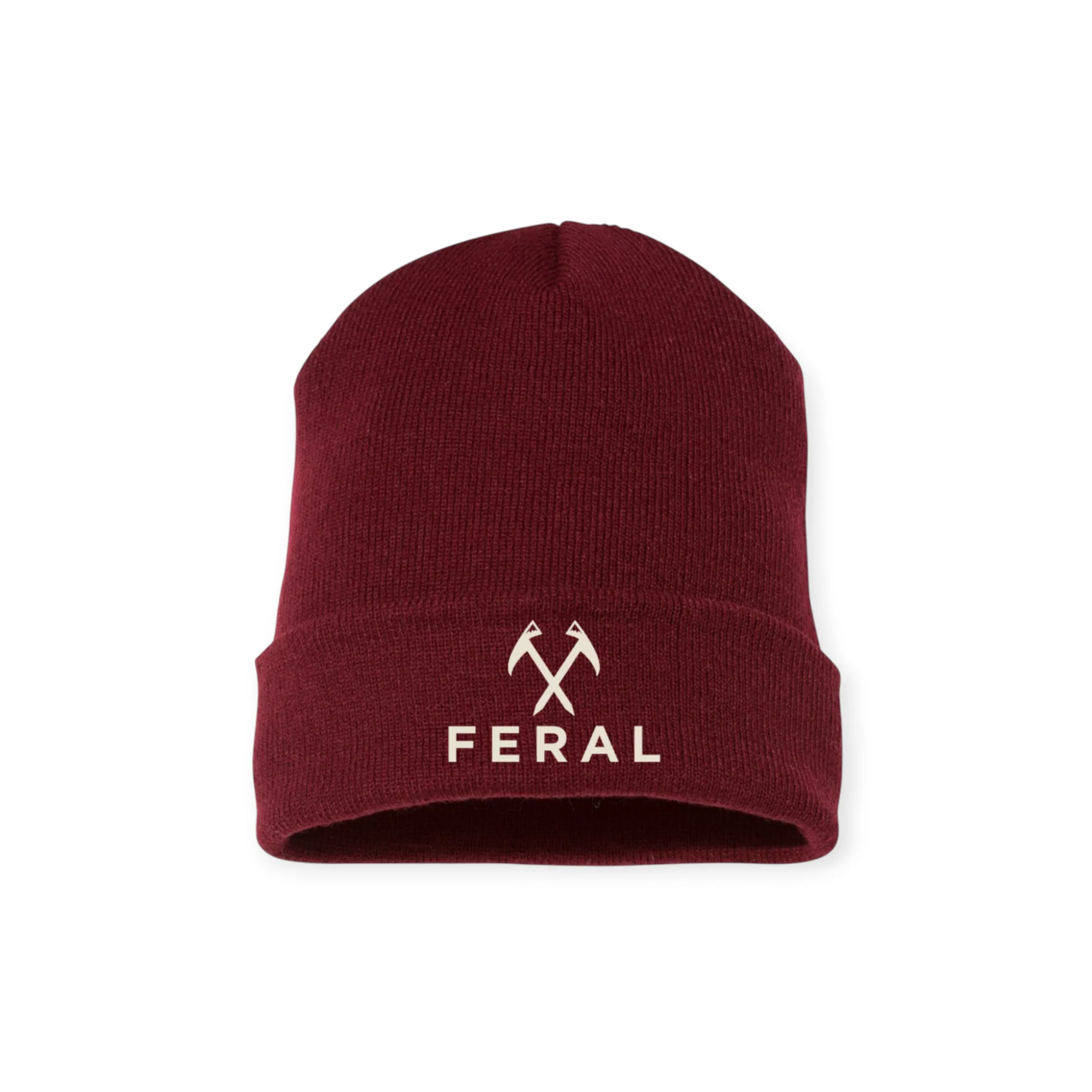 FERAL Classic Cuffed Logo Beanie - Image 7