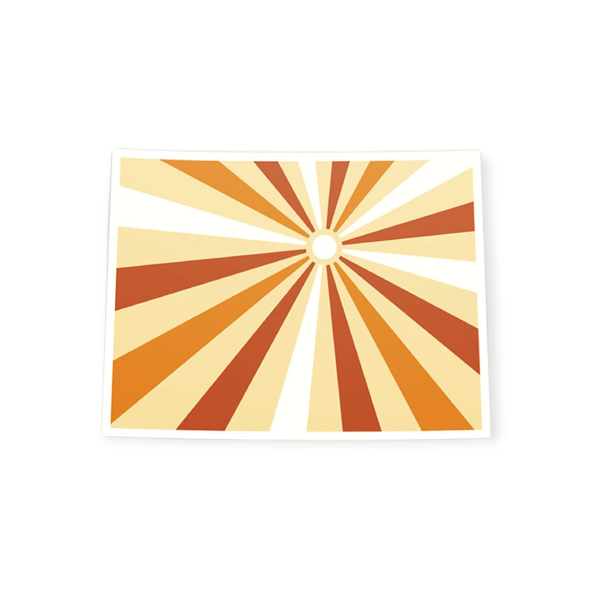 FERAL Colorado Starburst Sticker