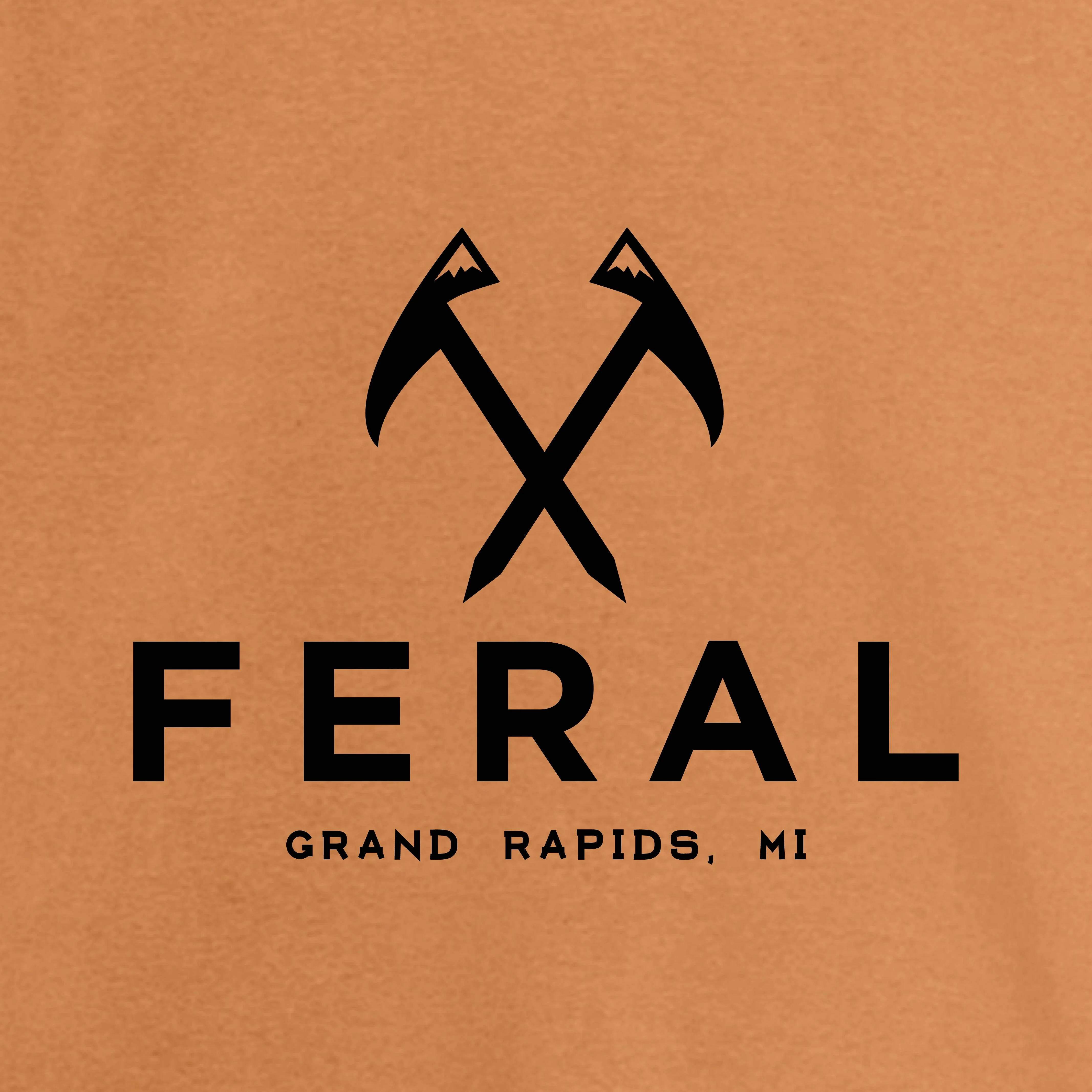 FERAL Grand Rapids Logo Hoodie - Image 3