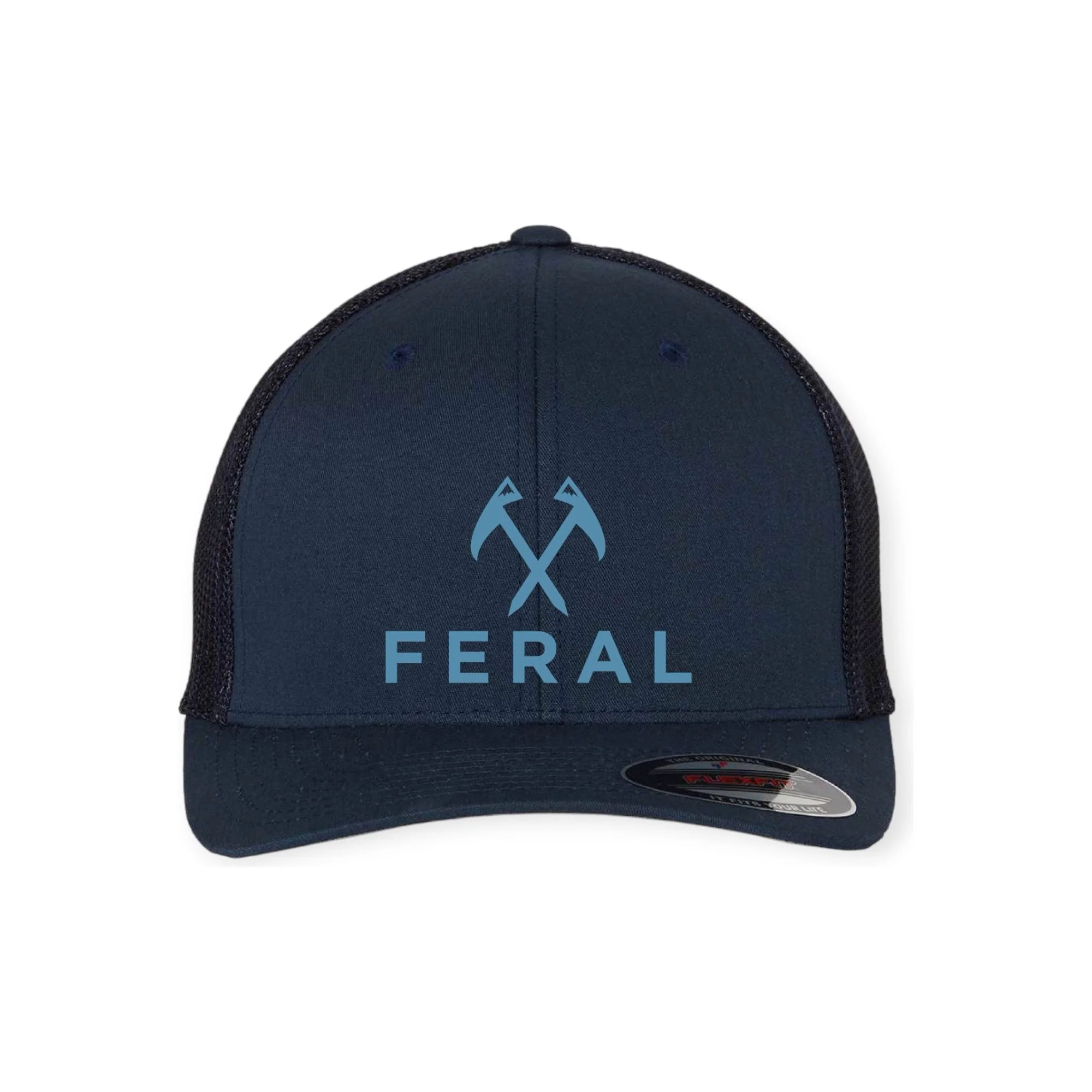 FERAL Logo Flexfit Embroidered Hat - Image 3