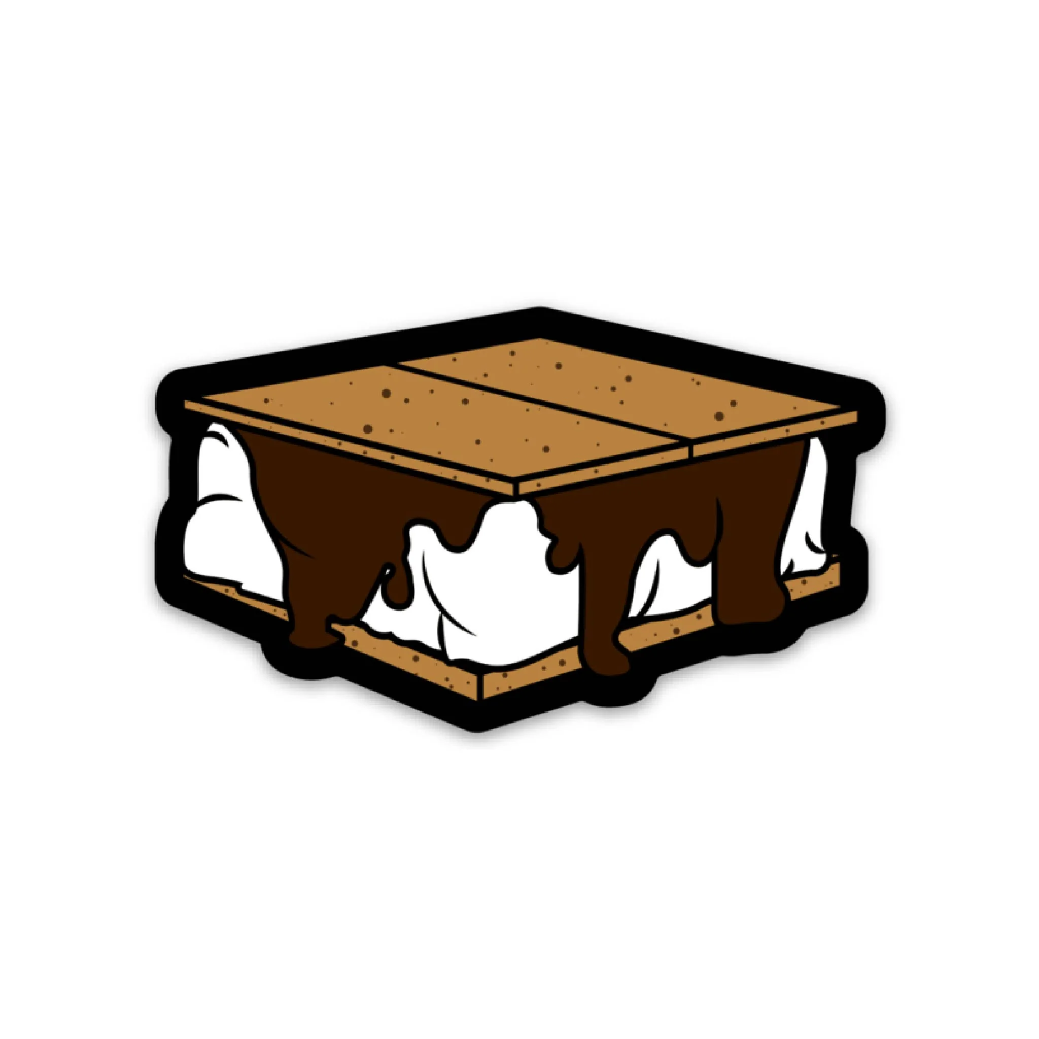 FERAL S'mores Sticker