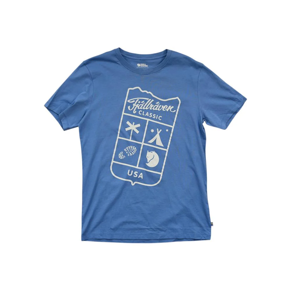 Fjallraven Men's Classic T Shirt Blue M Used