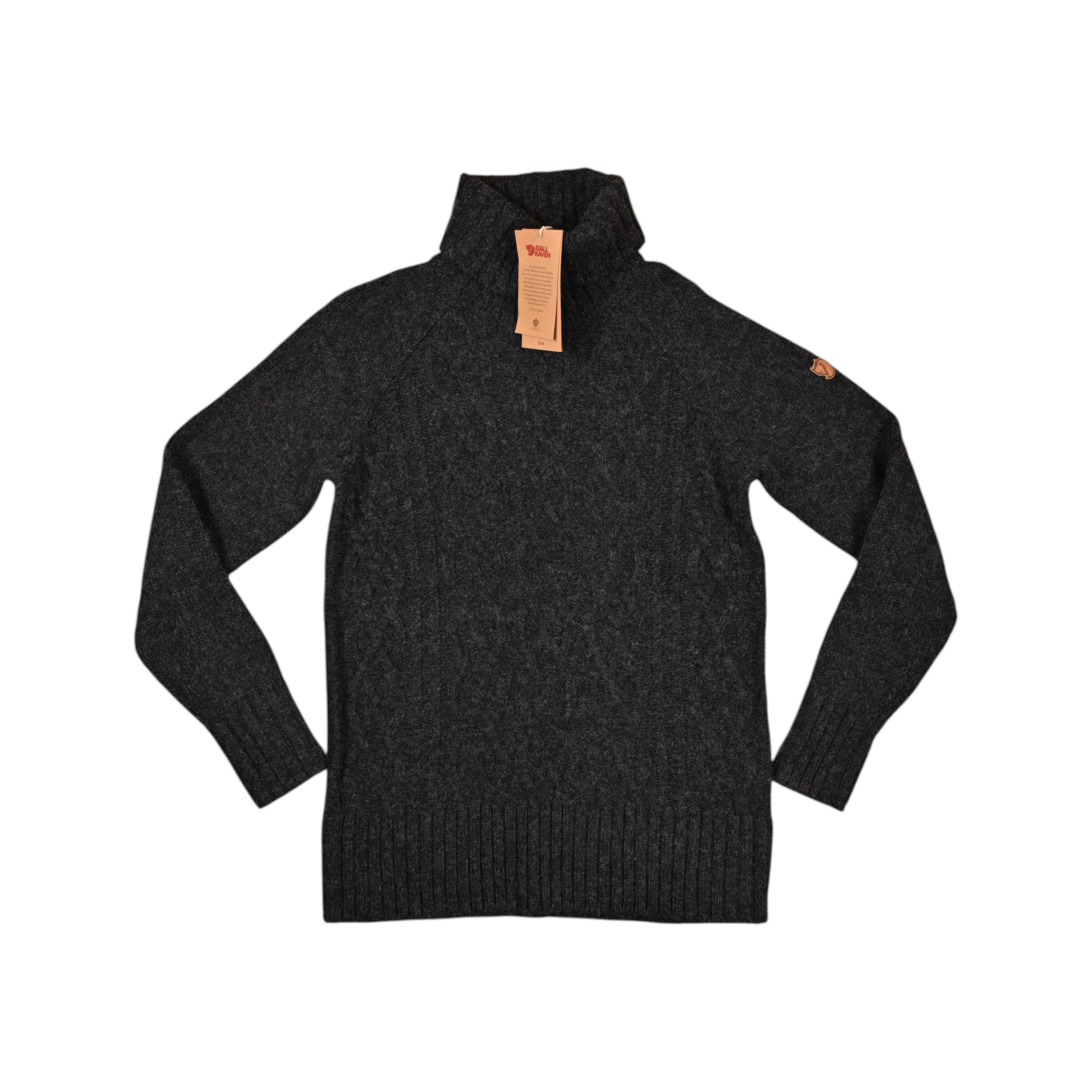Fjallraven Women's Ovik Cable Knit Roller Neck Sweater