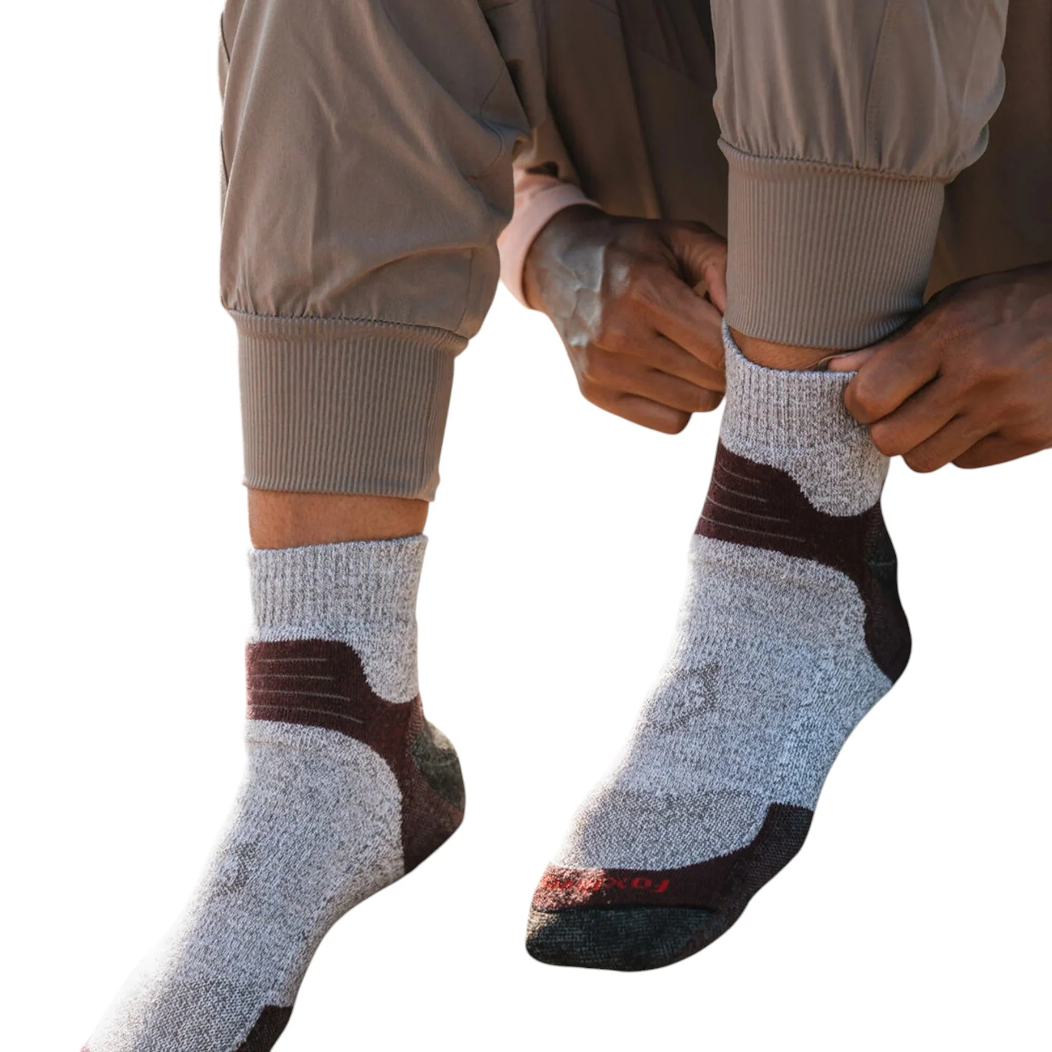 Fox River Hike MX1 Lightweight Quarter Crew Socks - Image 5