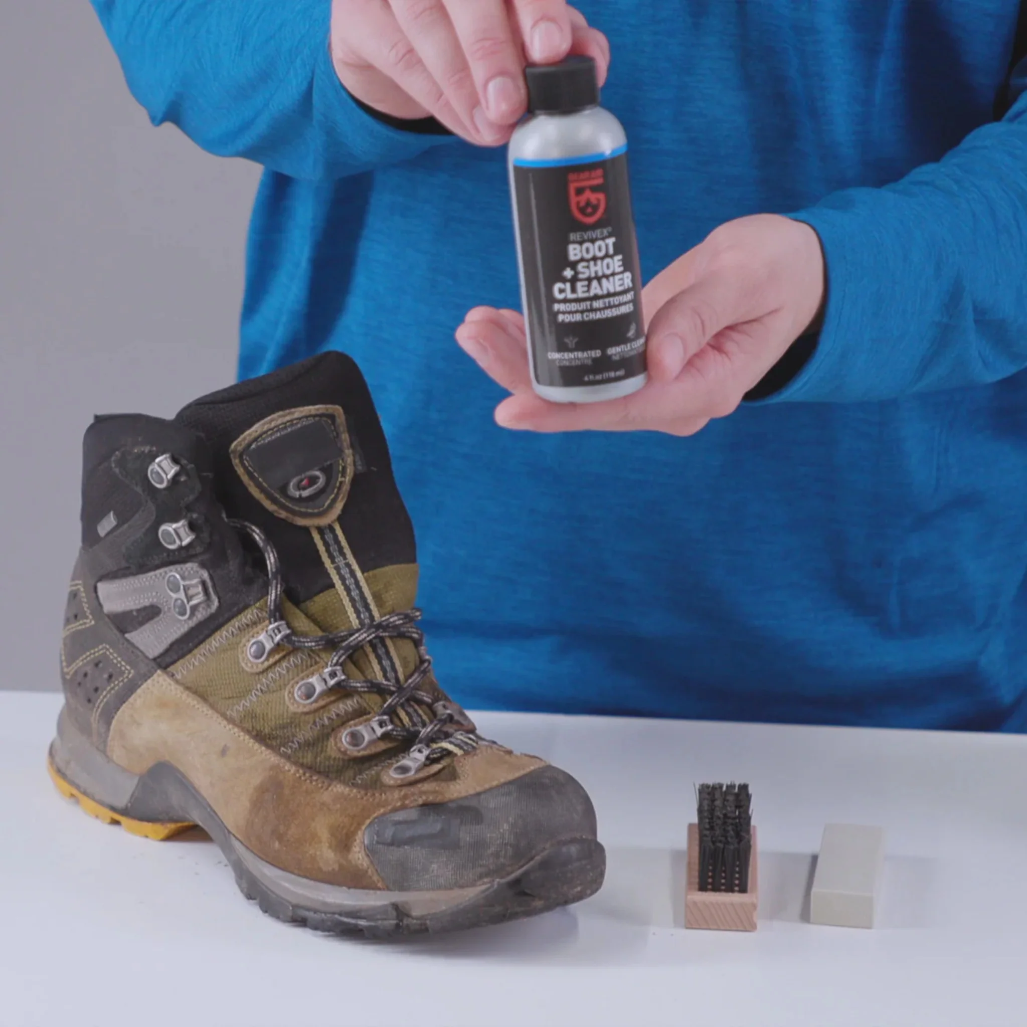 Gear Aid Revivex Suede and Fabric Boot Care Kit - Image 3