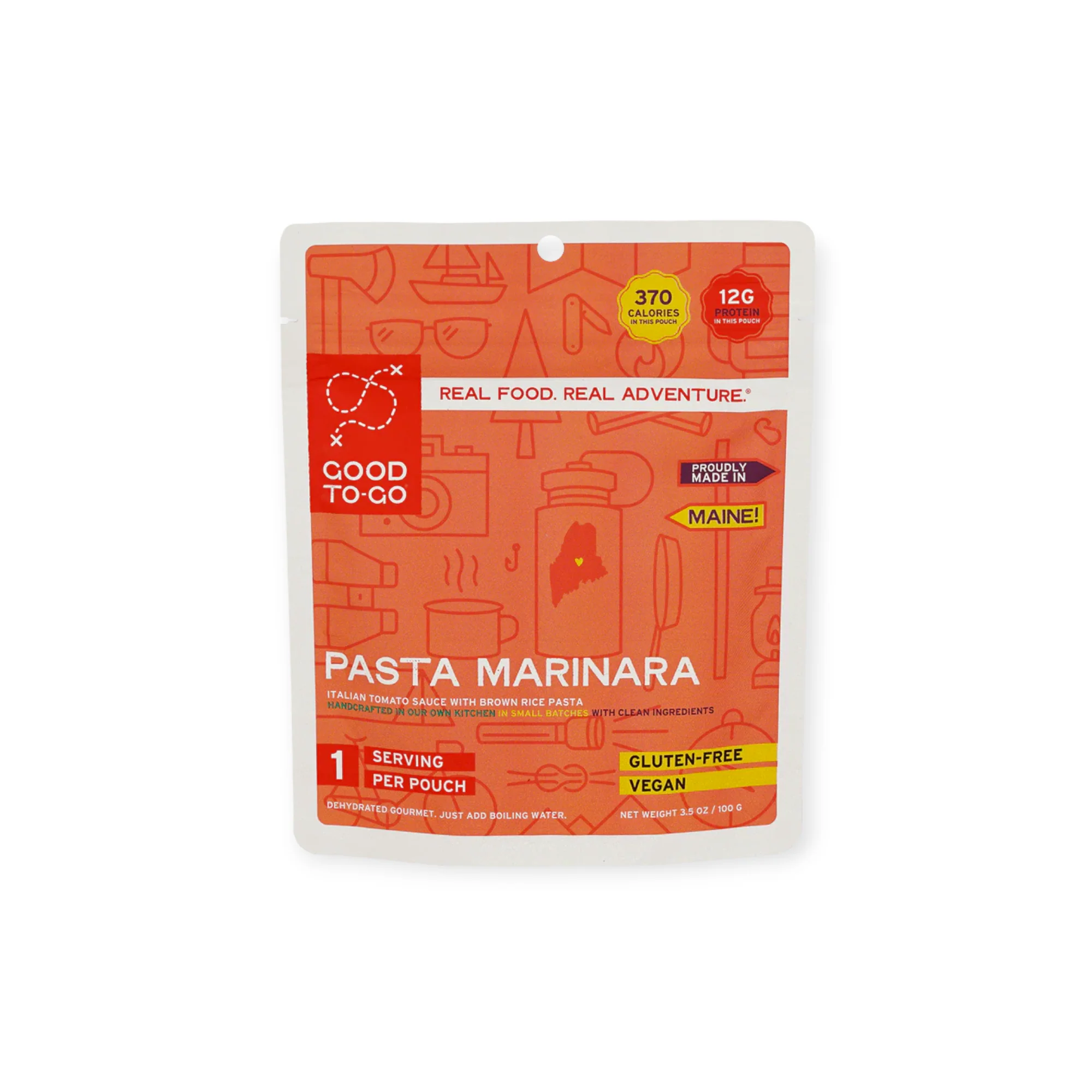 Good To-Go Pasta Marinara Dehydrated Meal