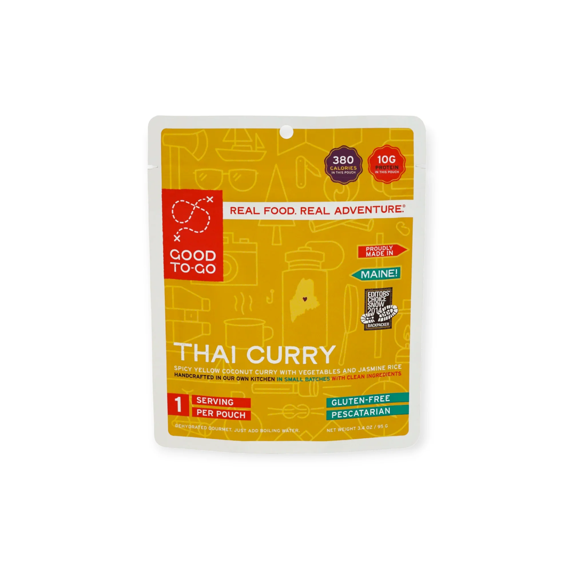 Good To-Go Thai Curry Dehydrated Meal