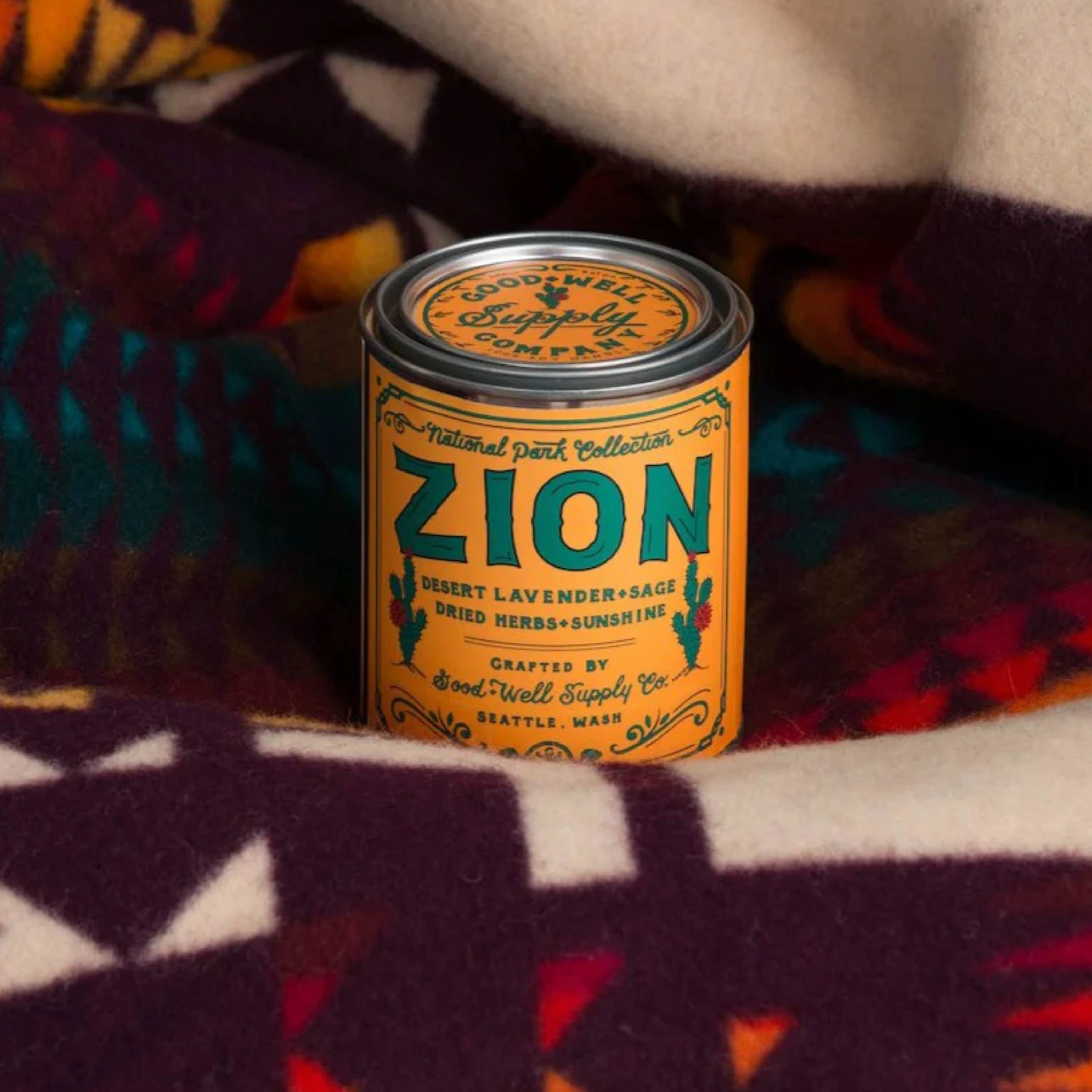 Good & Well Supply Co. Zion National Park Candle - 1/2 Pint - Image 2