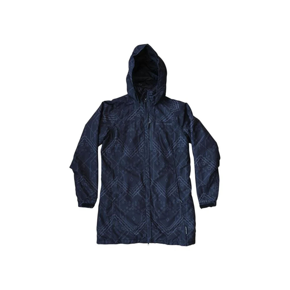 Helly Hansen Women's Warmcore Southwest Geometric Pattern Jacket Black S Used