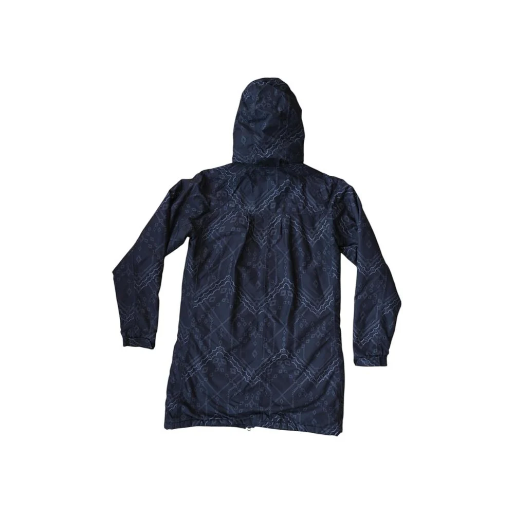 Helly Hansen Women's Warmcore Southwest Geometric Pattern Jacket Black S Used - Image 2
