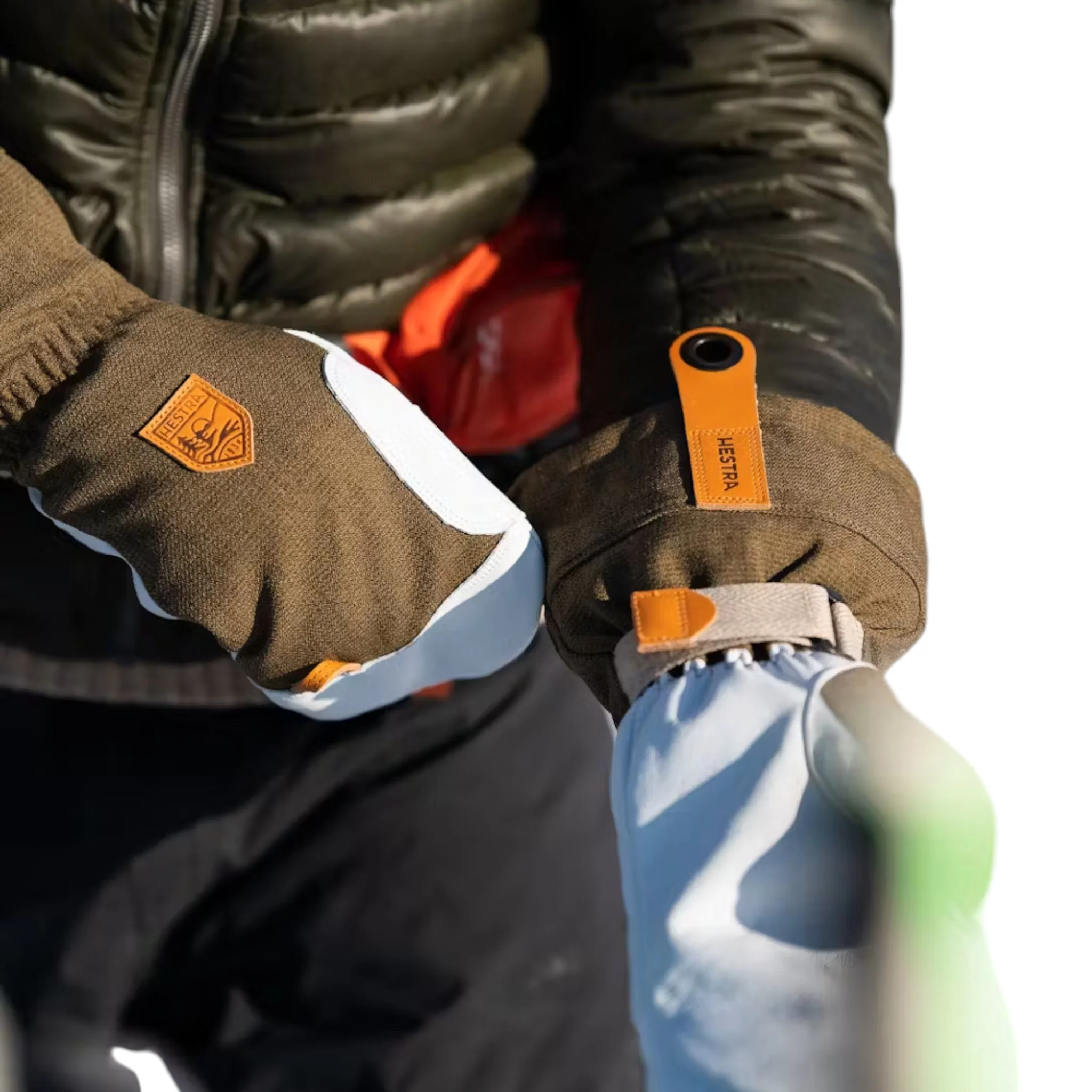 Hestra Army Leather Patrol Gauntlet Mitts - Image 15