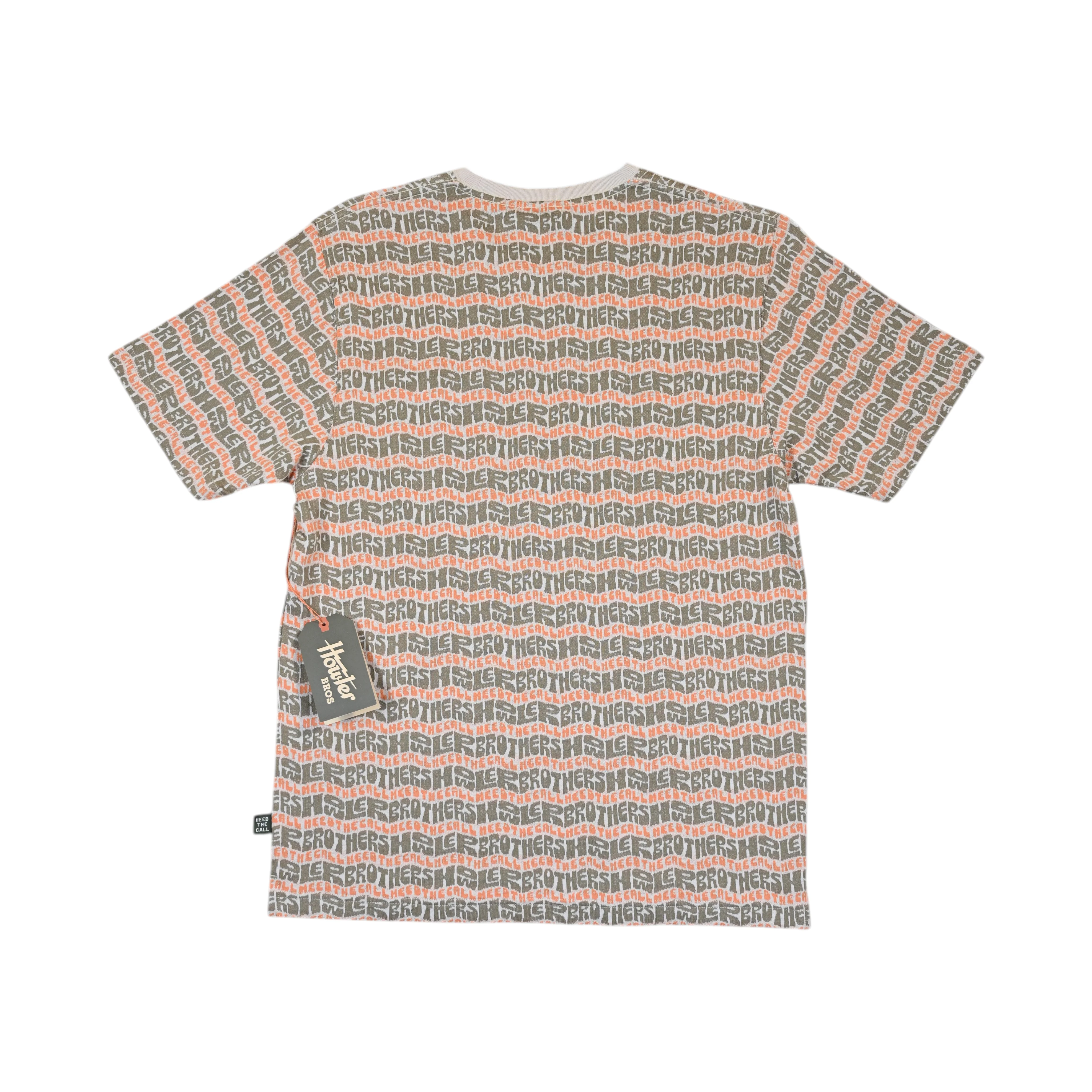 Howler Brothers Men's Jacquard Tee Beige - Image 2