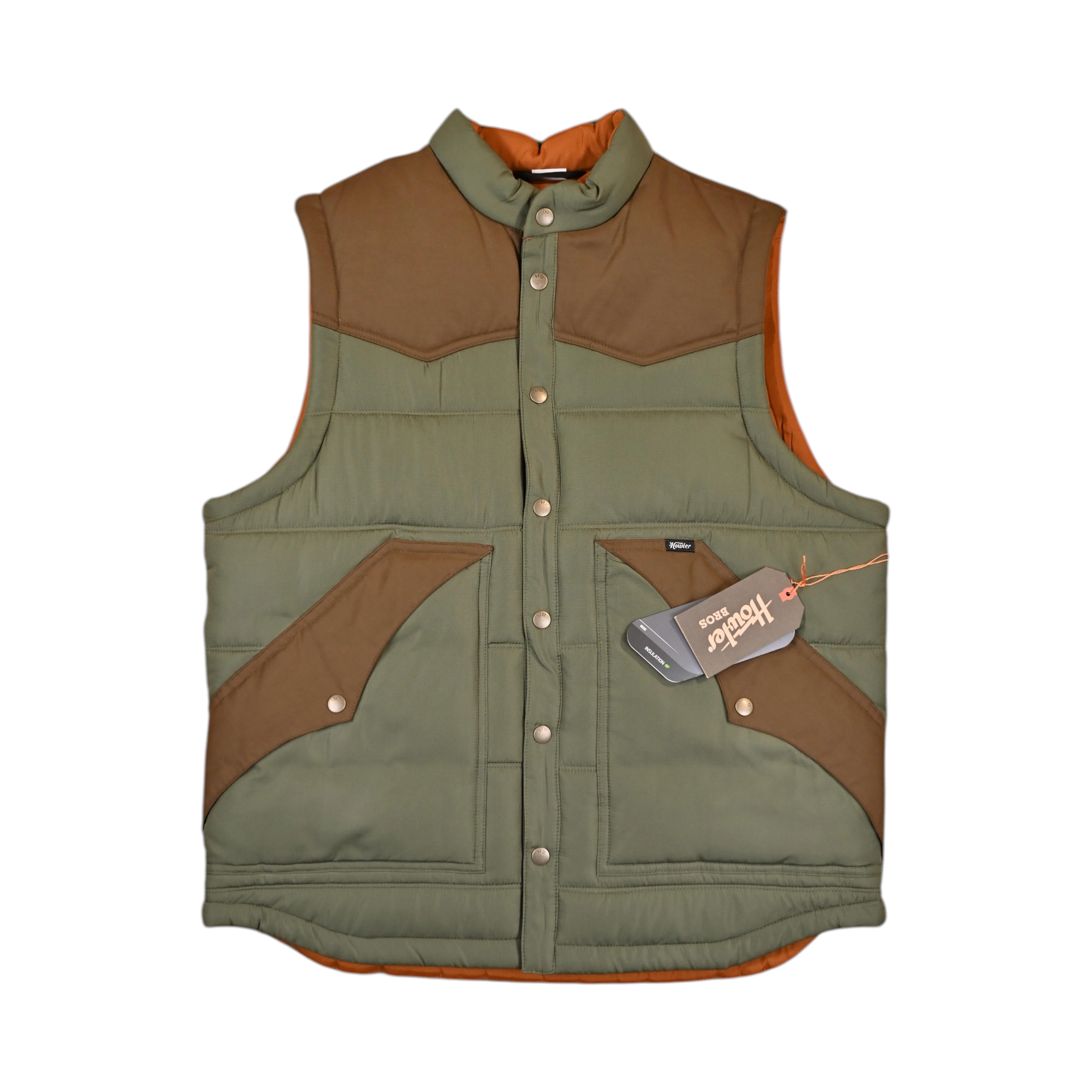 Howler Brothers Rounder Vest Green