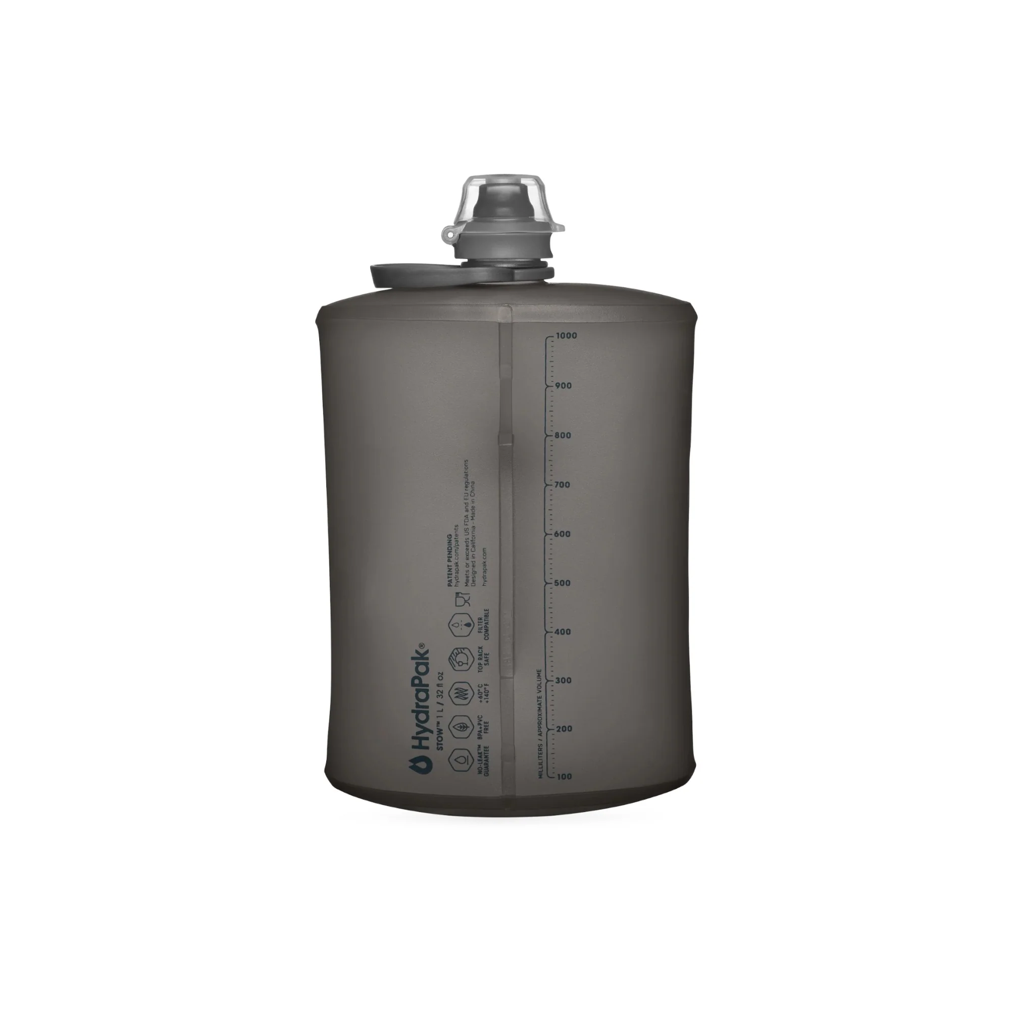 HydraPak Stow Flexible Bottle 1L - Image 3
