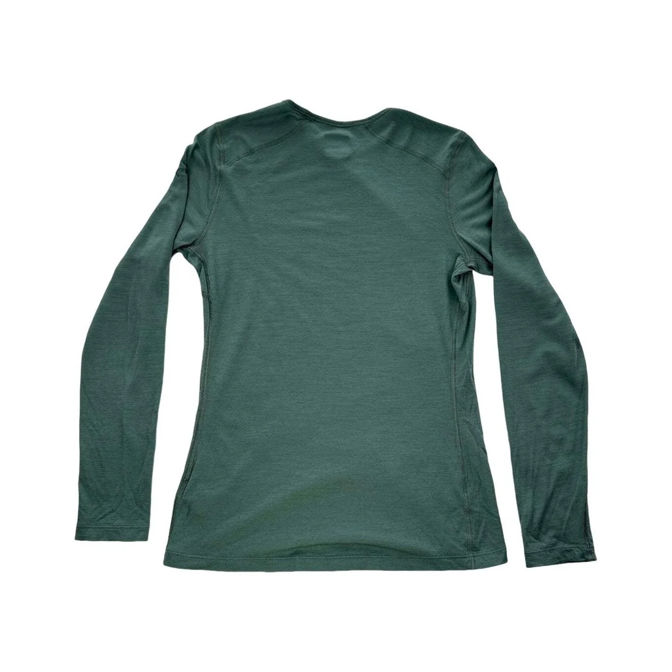 Icebreaker Women's Merino 200 Base Layer Shirt Green Medium USED - Image 2
