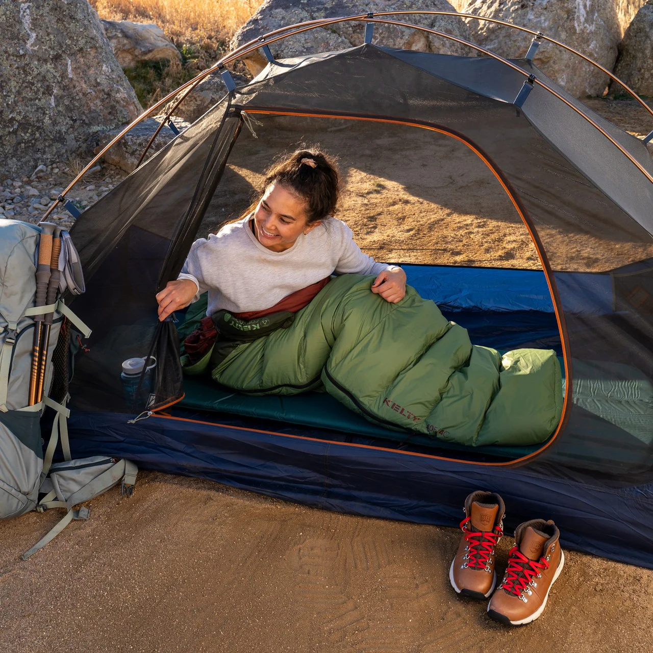 Kelty Cosmic Down 40 Degree Sleeping Bag RH - Image 16