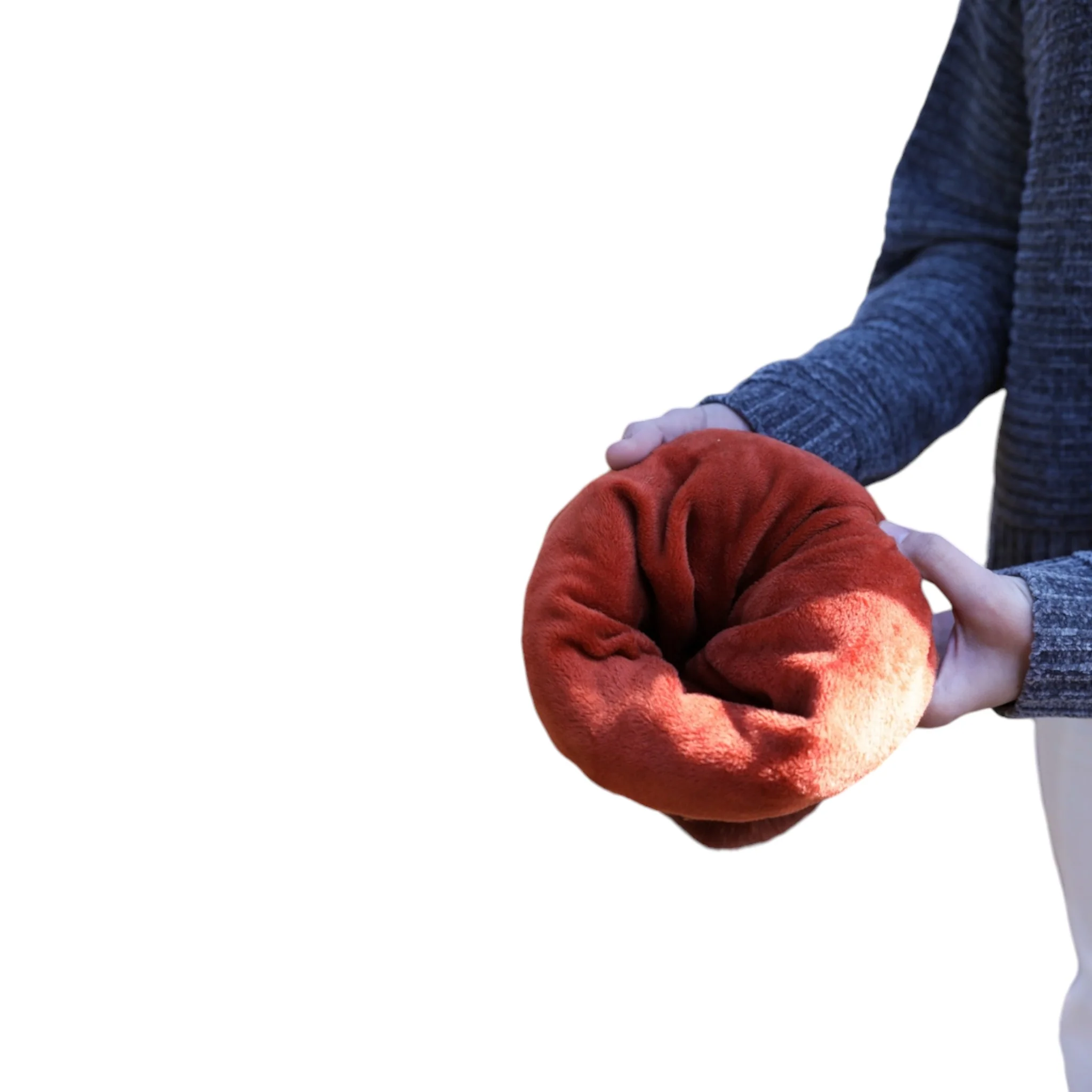 Leto Accessories Thermal Lining Cable Knit Beanie - Image 4