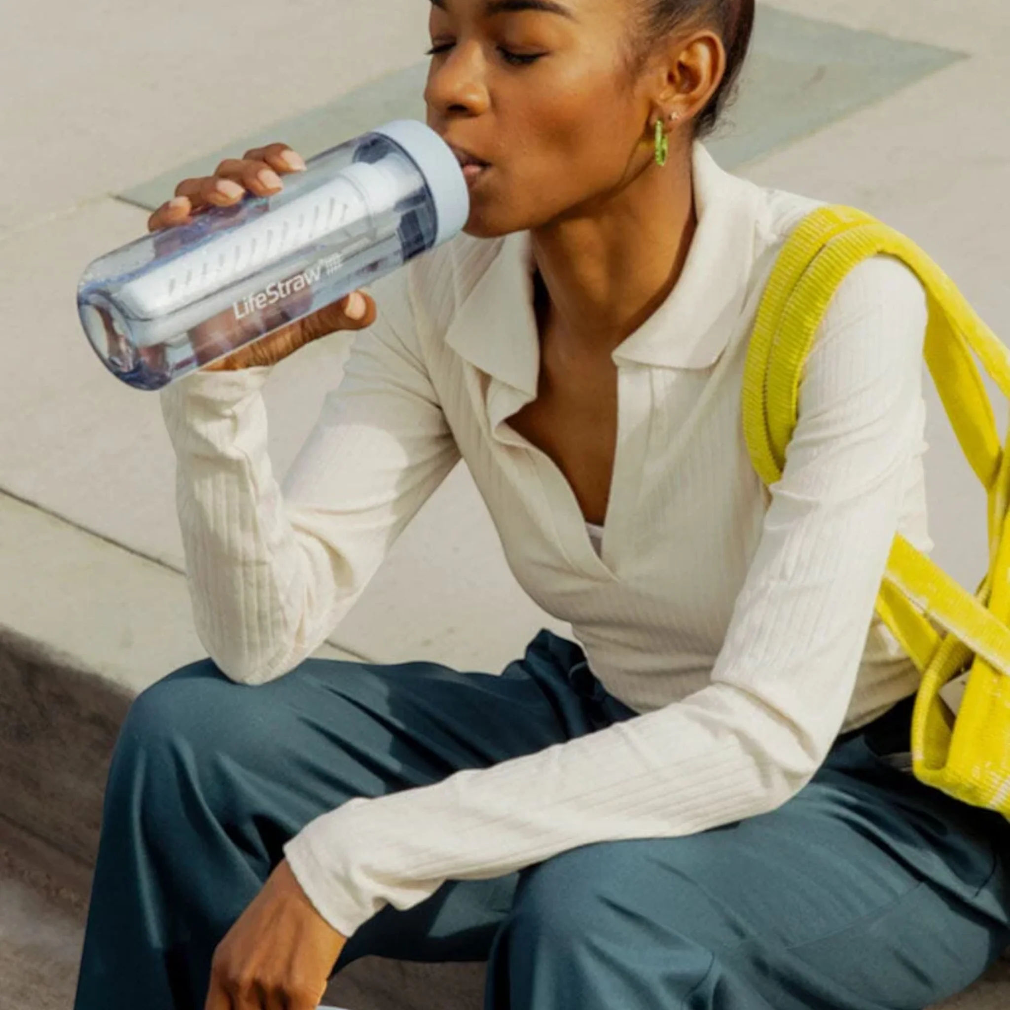 LifeStraw Go Series Water Bottle with Filter 22 oz. - Image 8