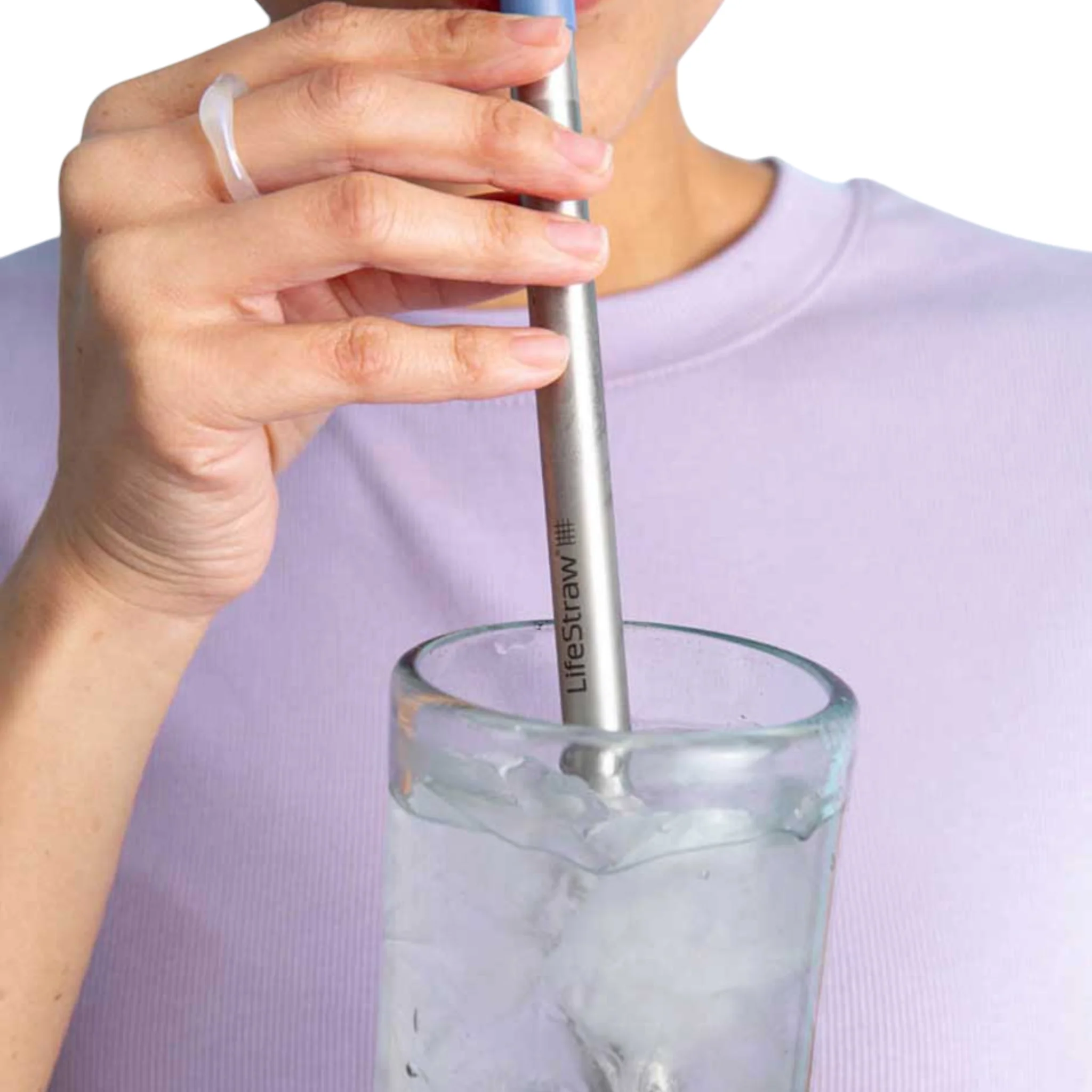 LifeStraw Sip Reusable Stainless Steel Water Filter Straw With Carry Case - Image 8