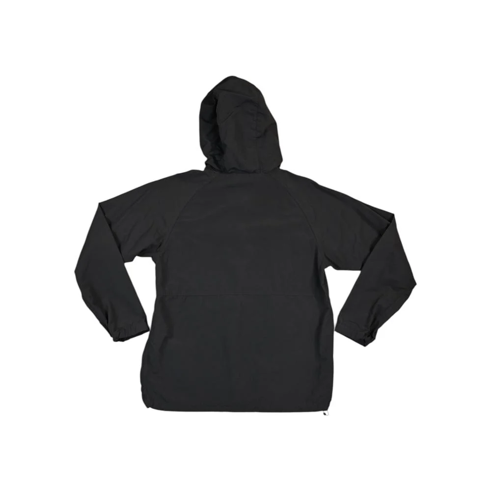 Ll Bean Men's Mountain Classic Anorak Windbreaker Jacket Black - Image 2