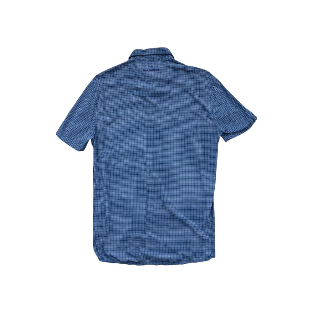 Mammut Men's Button Down Shirt Blue M Used - Image 2