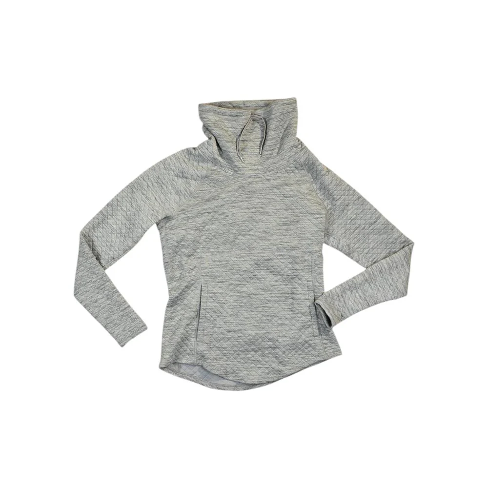 Marmot Women's Cowlneck Pullover Fleece Grey M Used