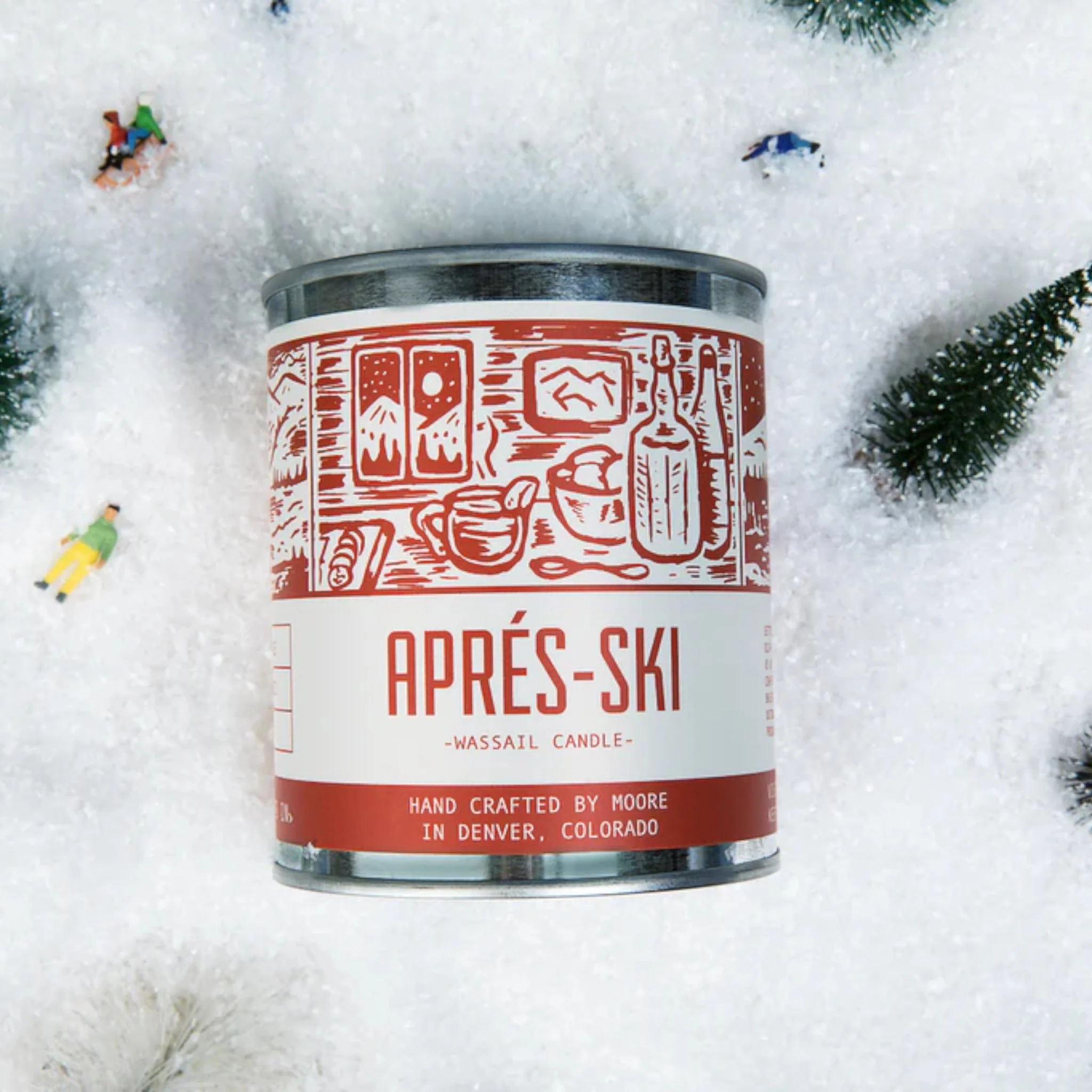 Moore Collection Après Ski 1/2 Pint Candle - Image 3