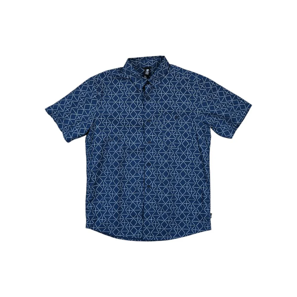 Mountain Hardwear Men's Cottonwood Shirt Blue M Used