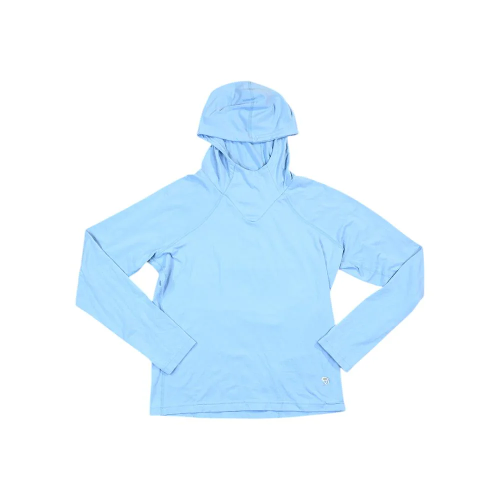 Mountain Hardwear Women's Hoodie Baselayer Shirt Blue XS Used