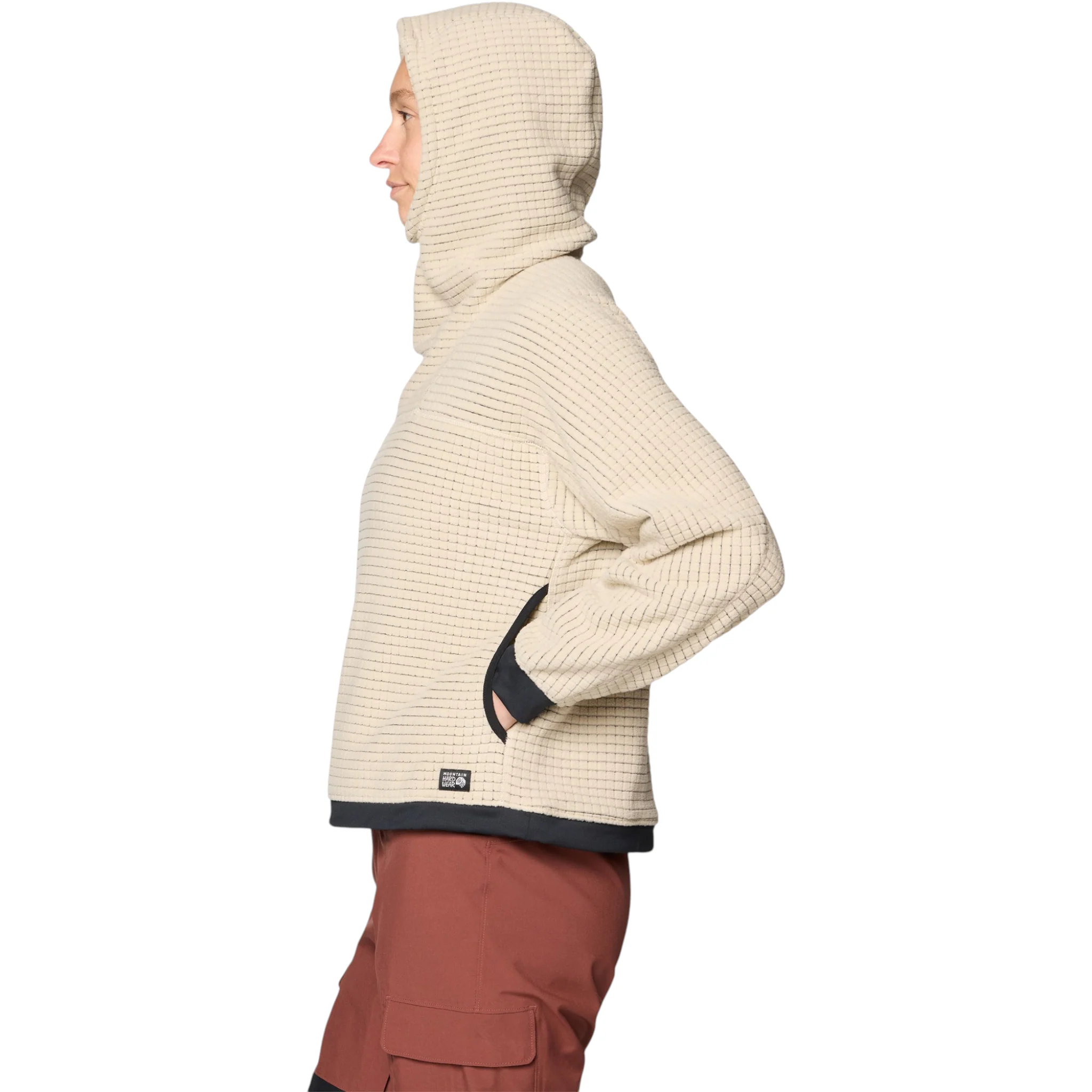 Mountain Hardwear Women's Summit Grid Big Grid Hoody - Image 3