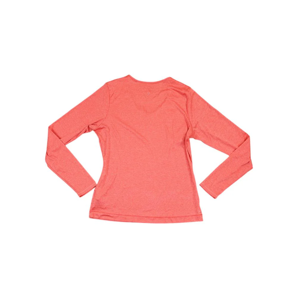 Mountain Hardwear Women's Wick-Q Active Long Sleeve Shirt Coral M Used - Image 2