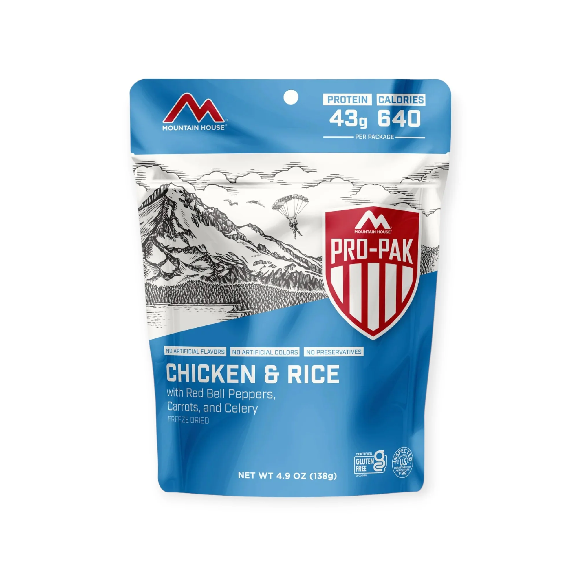 Mountain House Pro Pak Rice & Chicken Freeze-Dried Meal