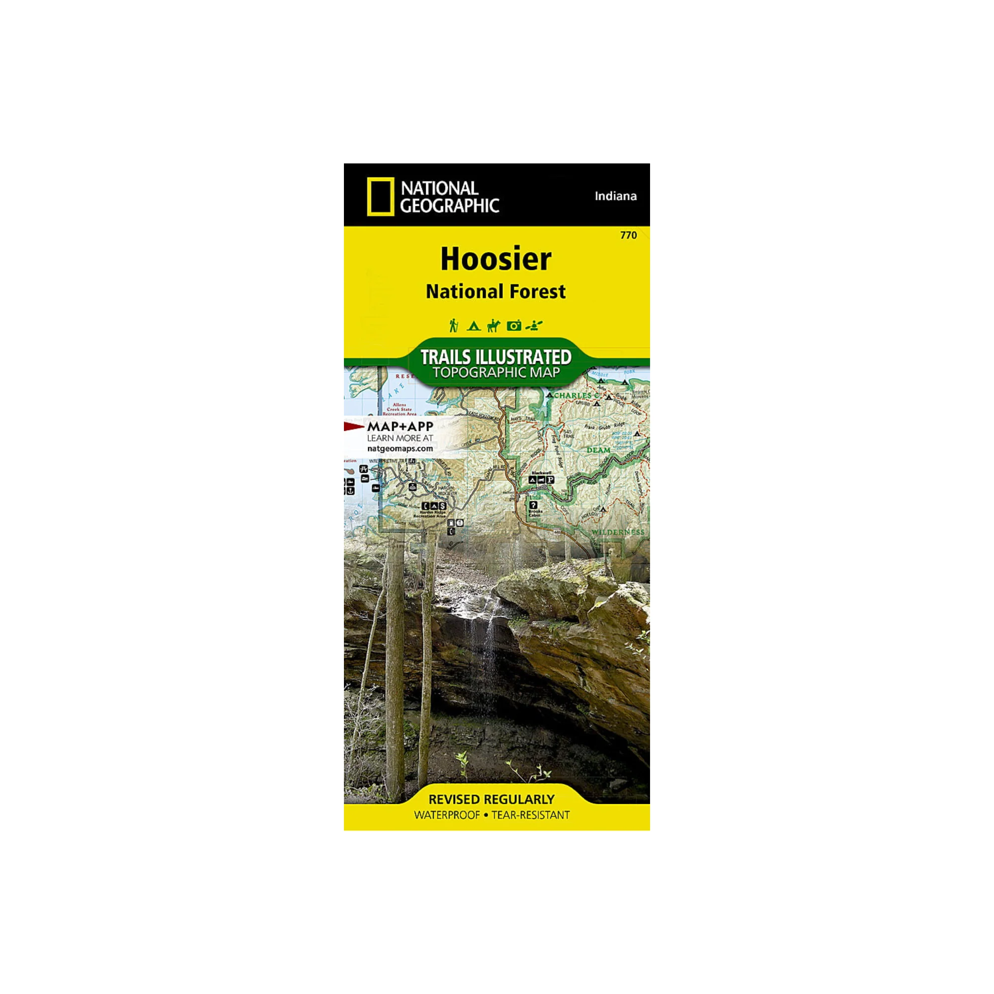 National Geographic 770: Hoosier National Forest Map