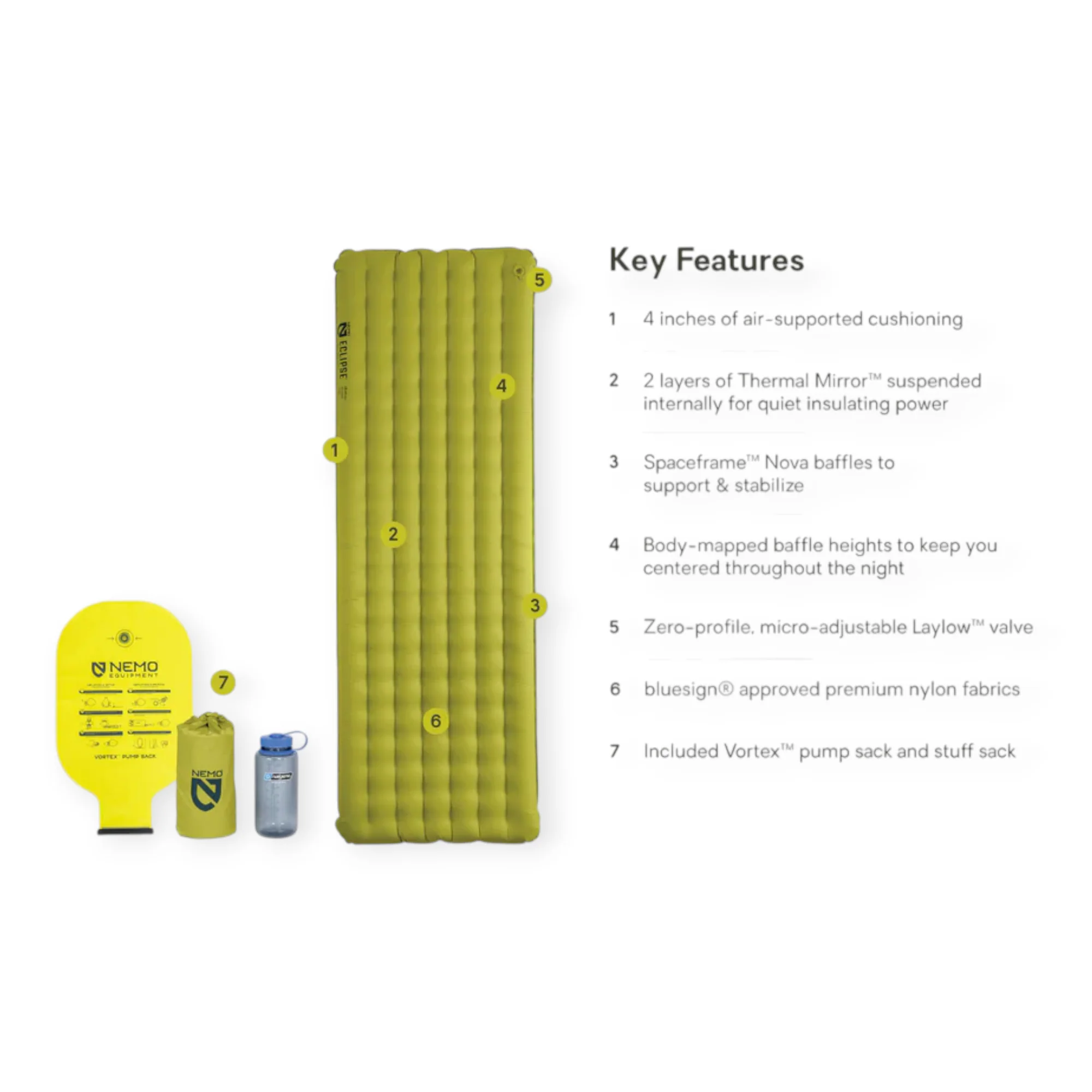 NEMO Eclipse All-Season Lightweight Insulated Sleeping Pad - Image 14