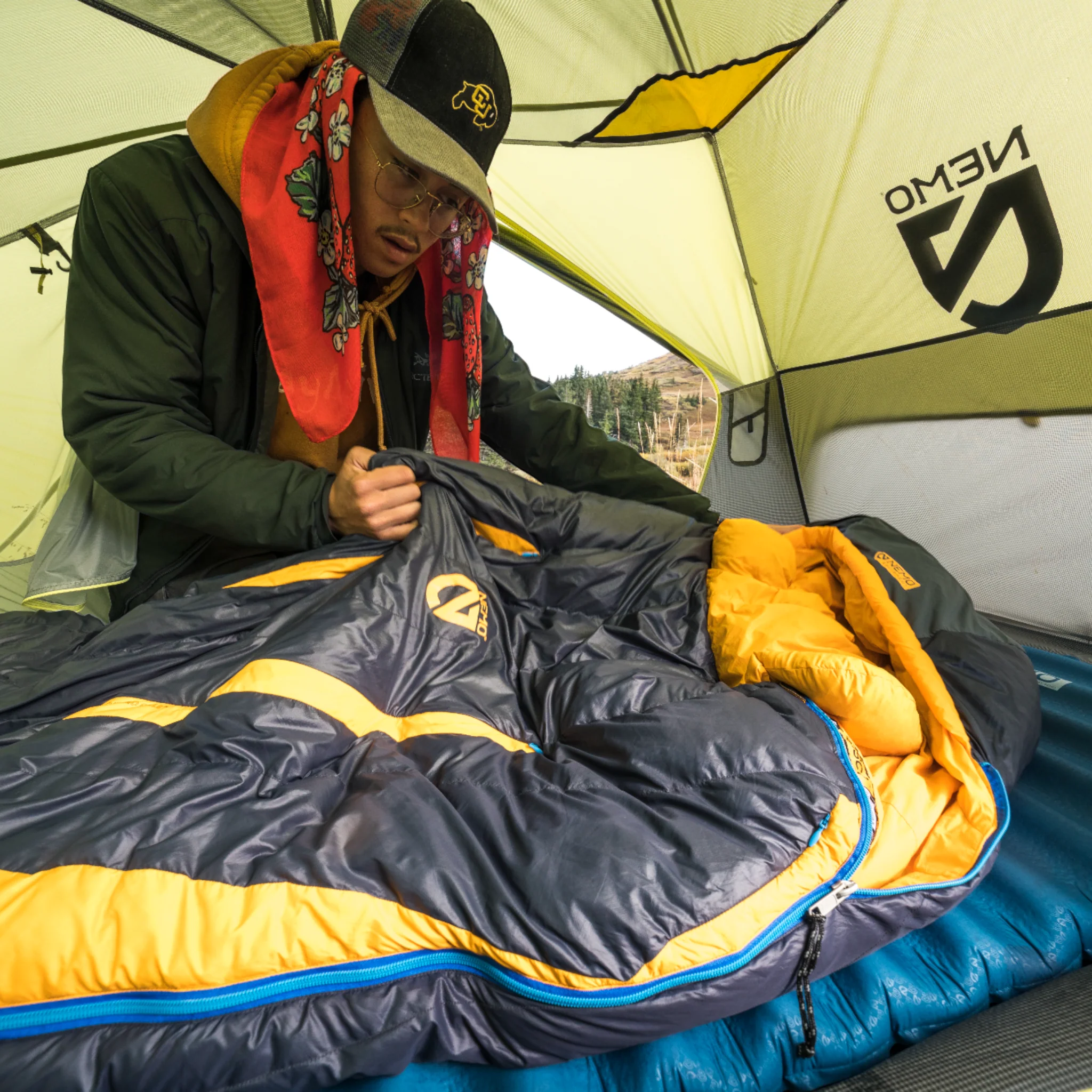 NEMO Flyer Bluesign Insulated Self-Inflating Sleeping Pad | Previous Model - Image 13