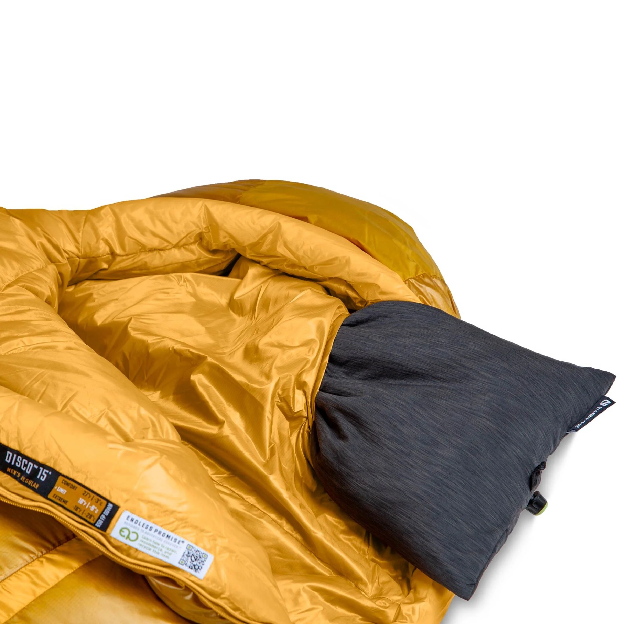 NEMO Disco Men's Endless Promise 15 Degree Down Sleeping Bag | 2024 Style - Image 7