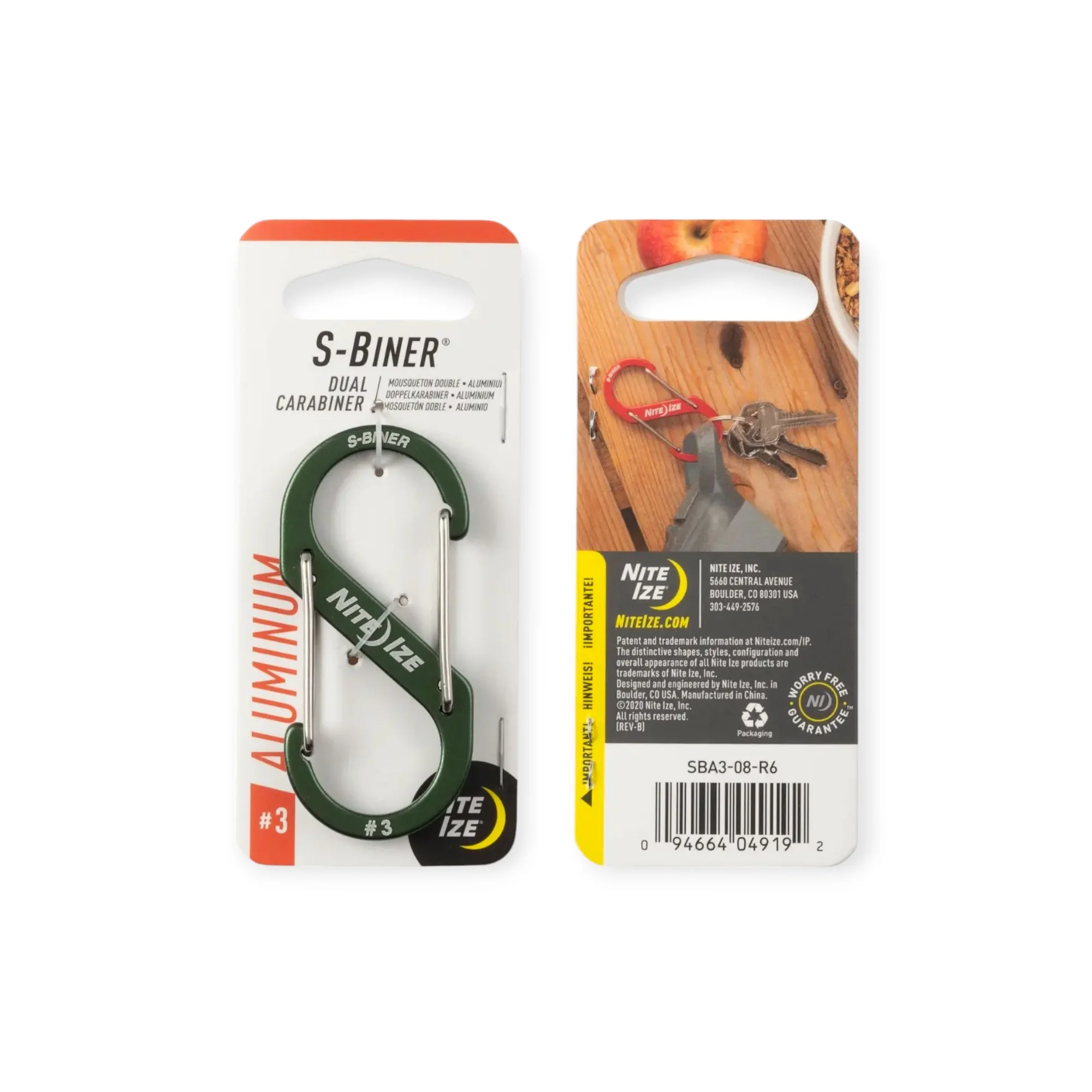 Nite Ize S-Biner Aluminum Dual Carabiner #3 - Image 3