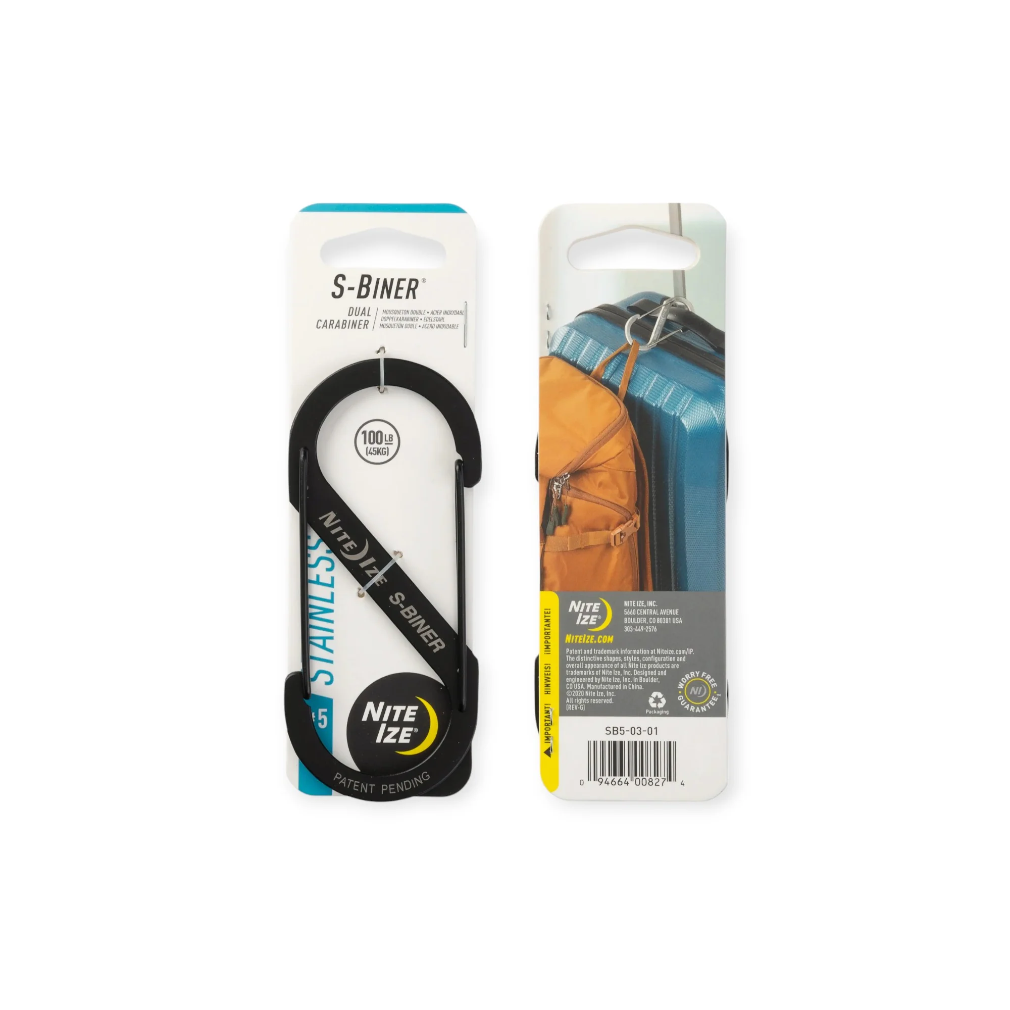 Nite Ize S-Biner Stainless Steel Dual Carabiner #5