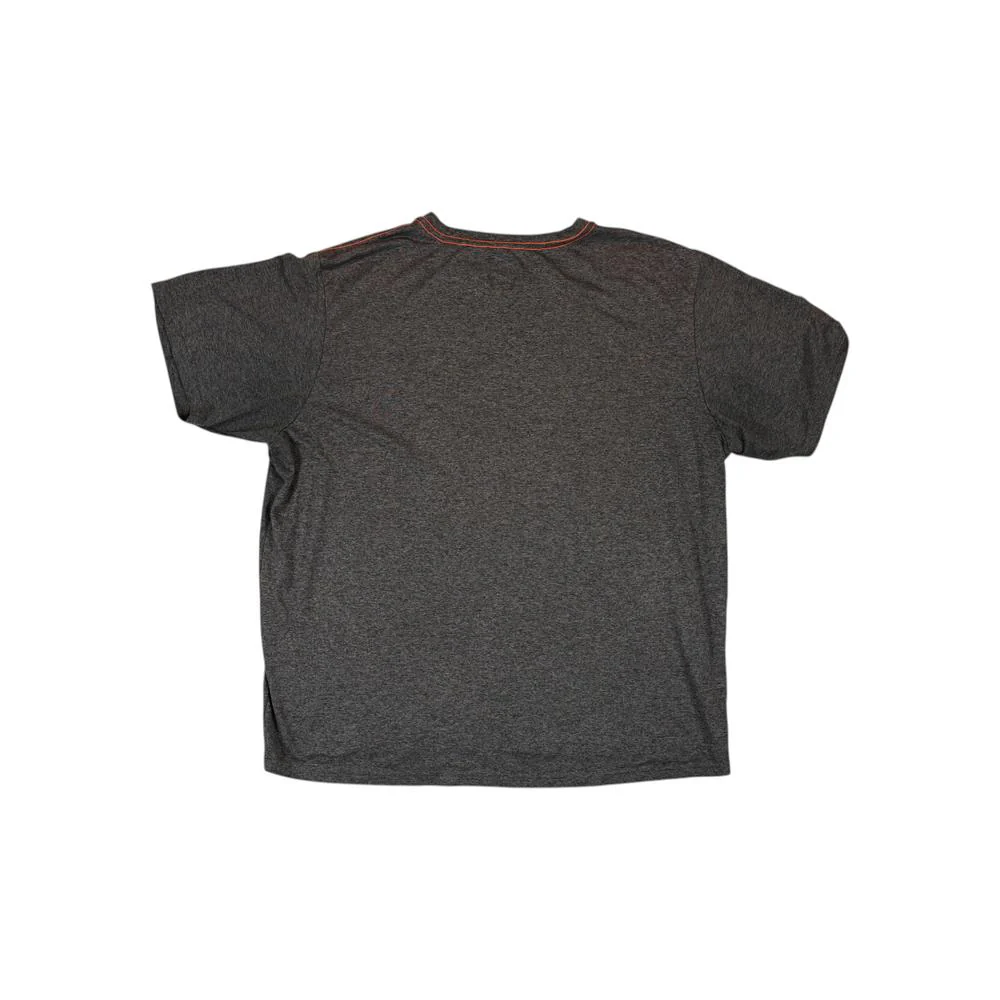 North Face Men's Active Shirt Grey/Orange XL Used - Image 2