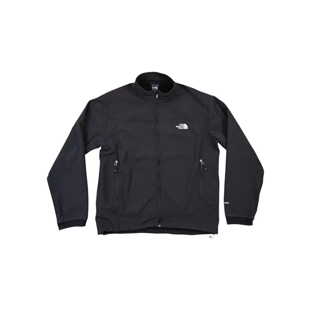 North Face Men's Apex Fleece-Lined Softshell Jacket Black XL Used