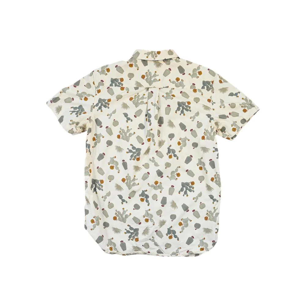 North Face Men's Cactus Button Down Shirt White M Used - Image 2