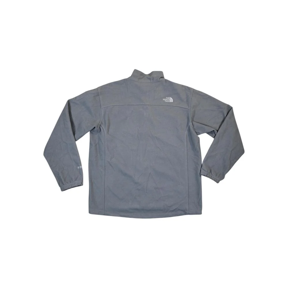 North Face Men's Windwall Fleece Jacket Grey XL Used - Image 2