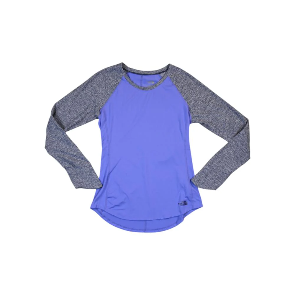North Face Women's Long Sleeve Baselayer Shirt Purple S Used