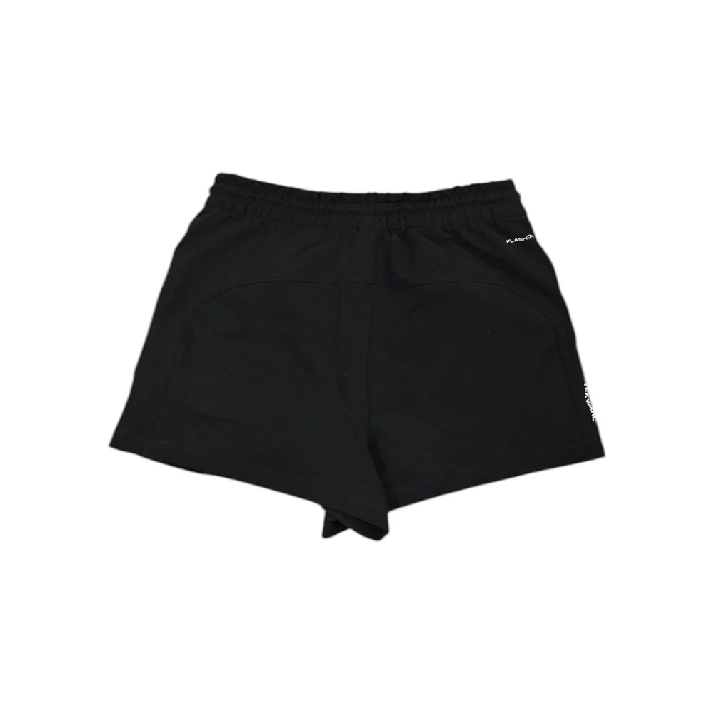 North Face Women's Tekware Shorts Black M Used - Image 2