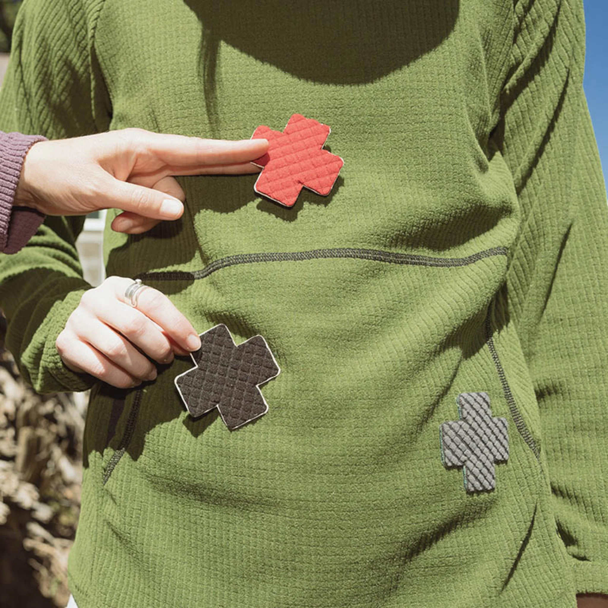 Noso Patches Polartec Powergrid Fleece Patch - Image 10