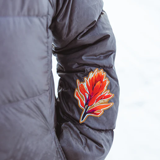 Noso Patches Red Paintbrush by Rachel Pohl Patch - Image 2